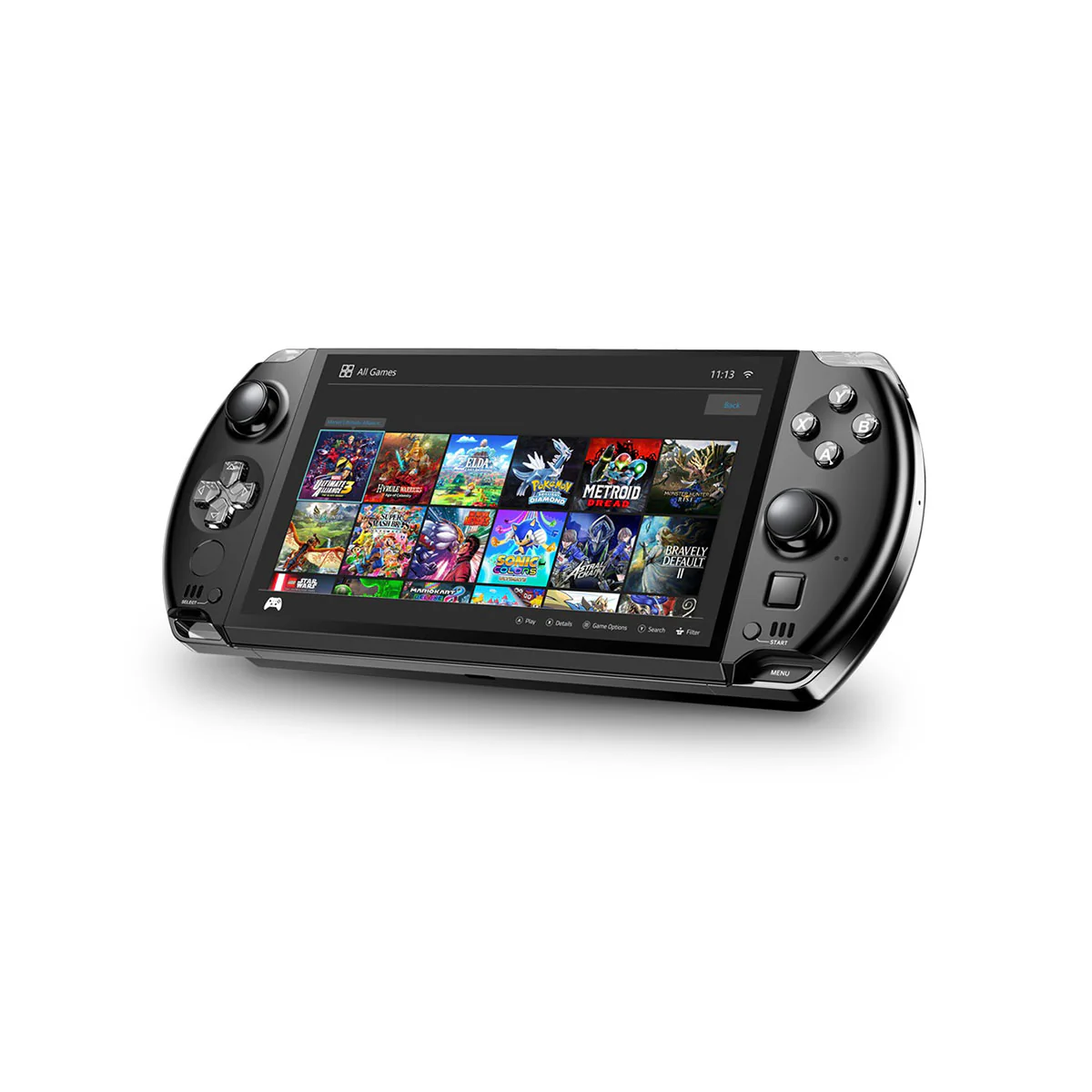 GPD Win 4 2024 Handheld PC Gaming Console (Black) | 6" FHD (1920x1080) | AMD Ryzen 7 8840U | 32GB RAM | 2TB SSD | AMD Radeon 780M | Windows 11  | GPD Win 4 Protective Case - Image 2
