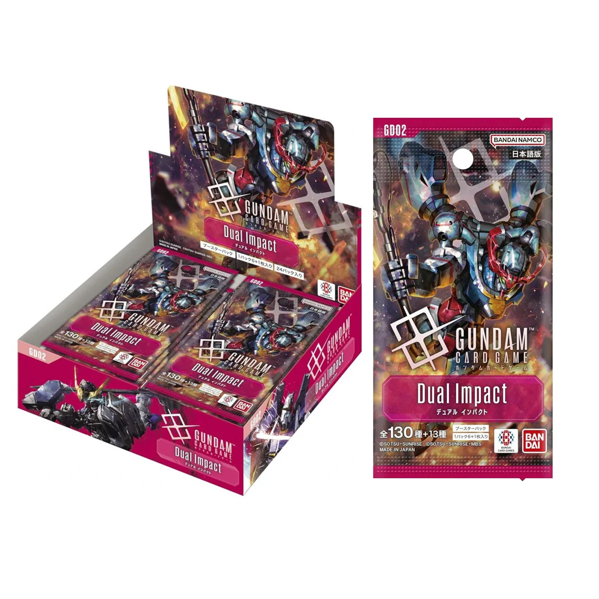 Gundam Card Game Dual Impact Booster Pack (GD02) (Jap ver) - Image 2