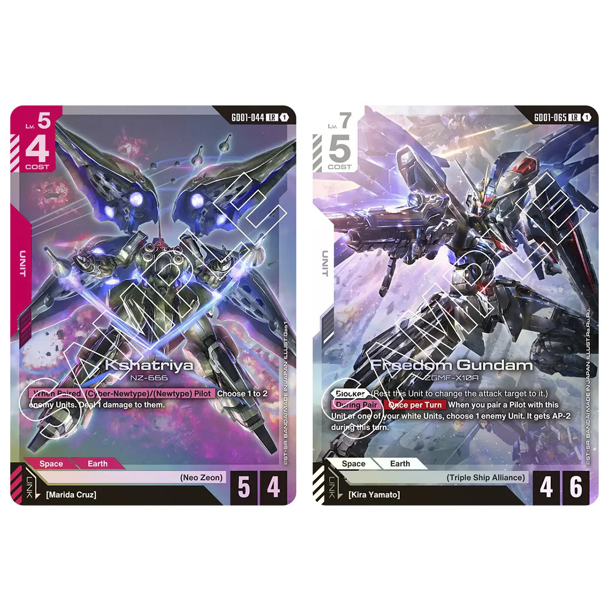 Gundam Card Game Newtype Rising Booster Pack (GD01) (English Ver.) - Image 3