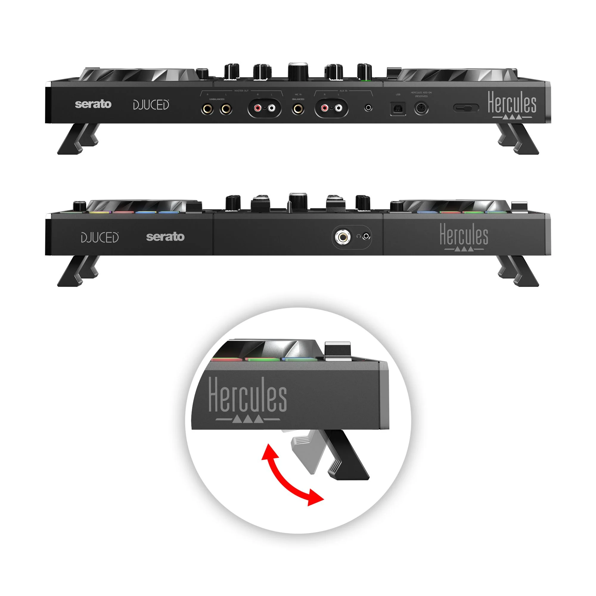 Hercules DJControl Inpulse 500 Controller (4780909) - Image 4