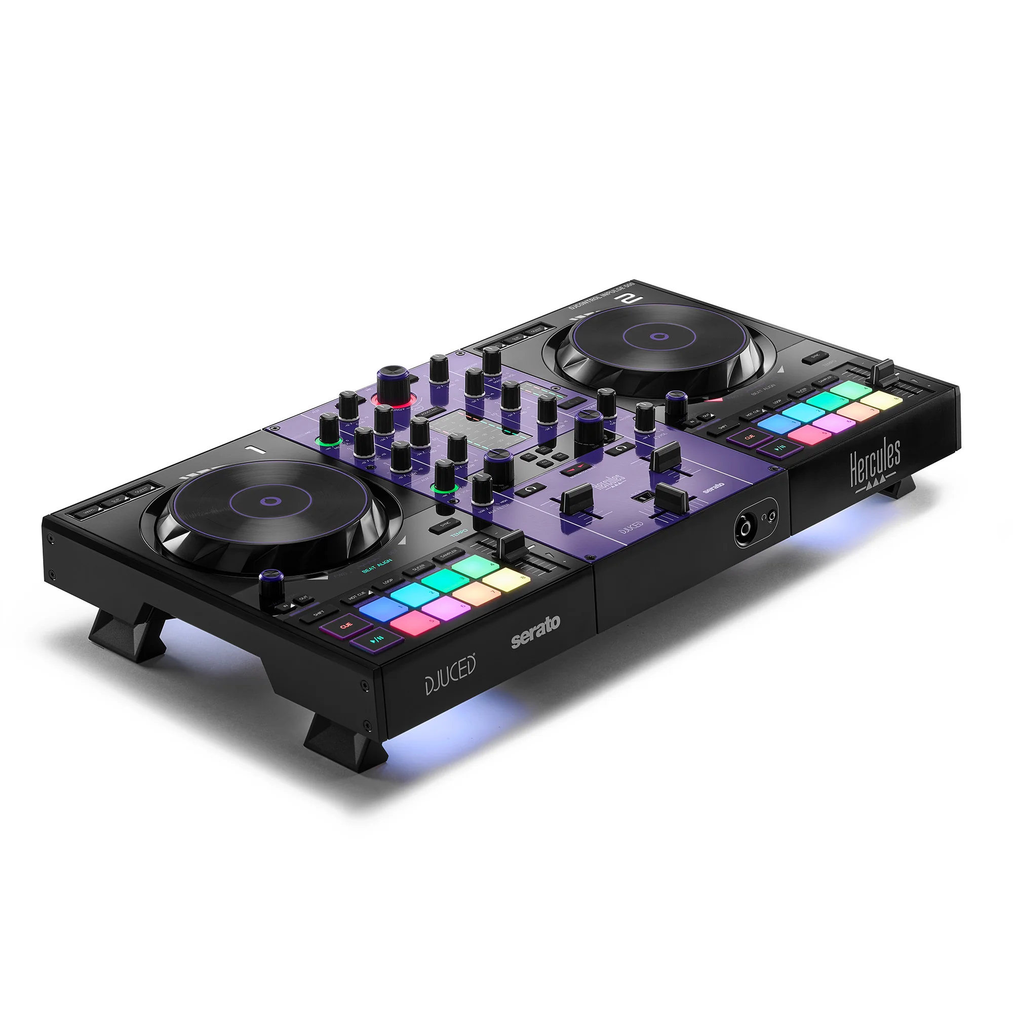 Hercules DJControl Inpulse 500 Purple Edition Controller (4781058) - Image 5