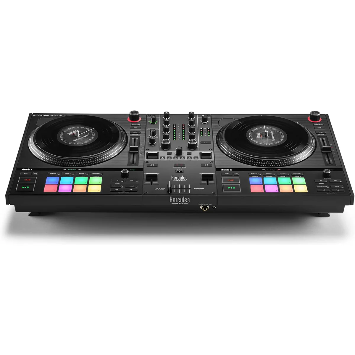 Hercules DJControl Inpulse T7 Motorized Controller Deck (Black) (4768228) - Image 4