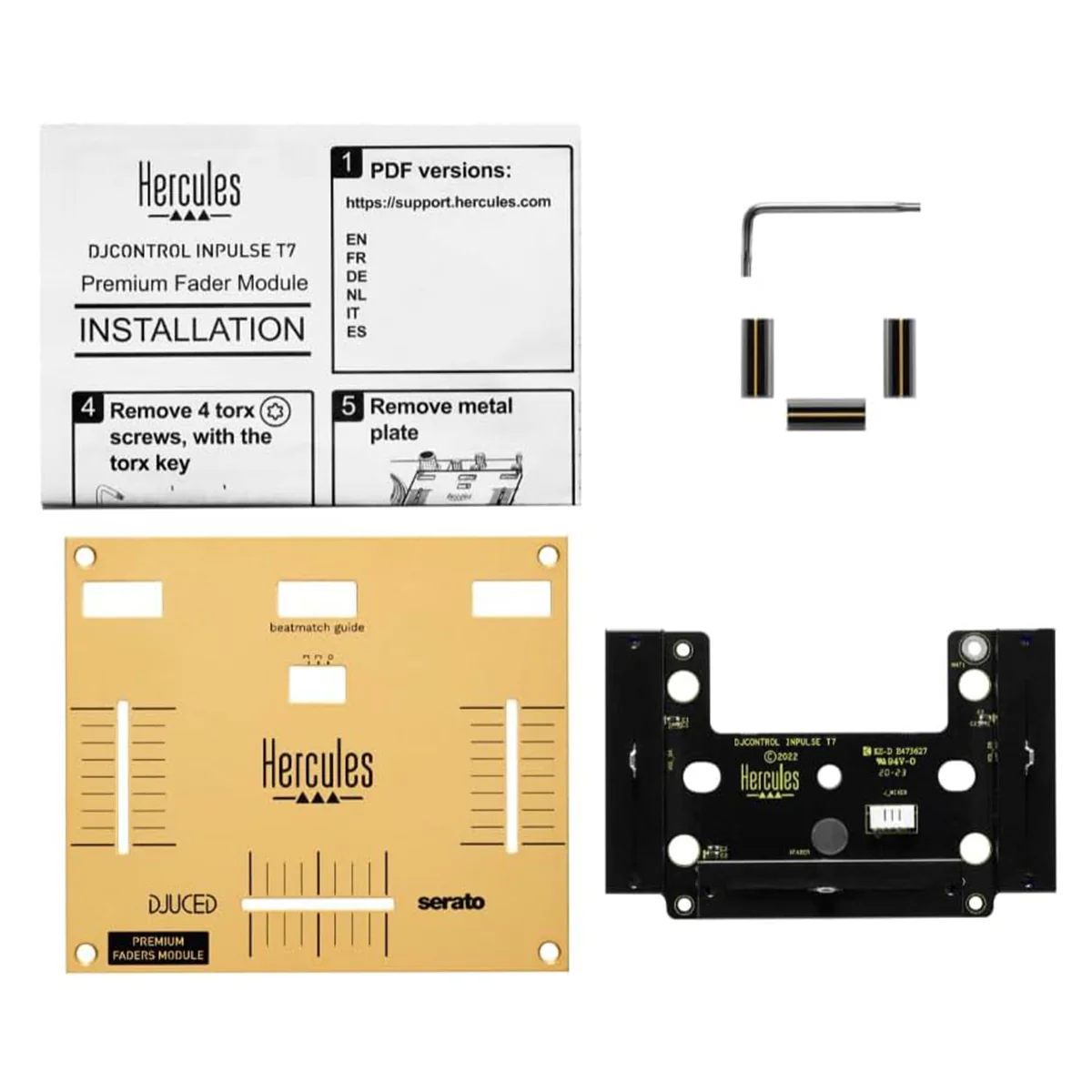 Hercules DJControl Inpulse T7 Premium Fader Module (4780960) - Image 5