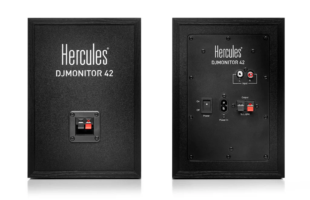 Hercules DJMonitor 42 Active DJ Monitoring Speaker (4780886/4768222) - Image 3