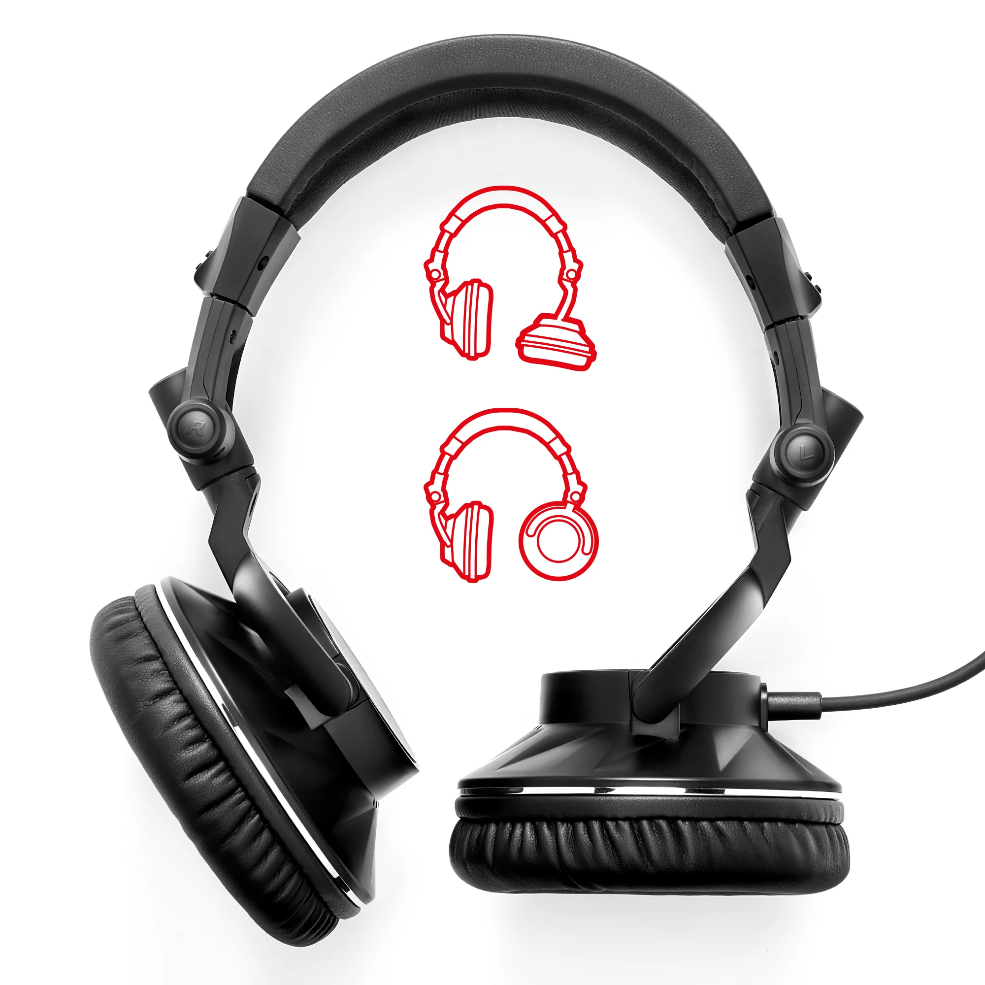 Hercules HDP DJ60 Headphone (4780897) - Image 3