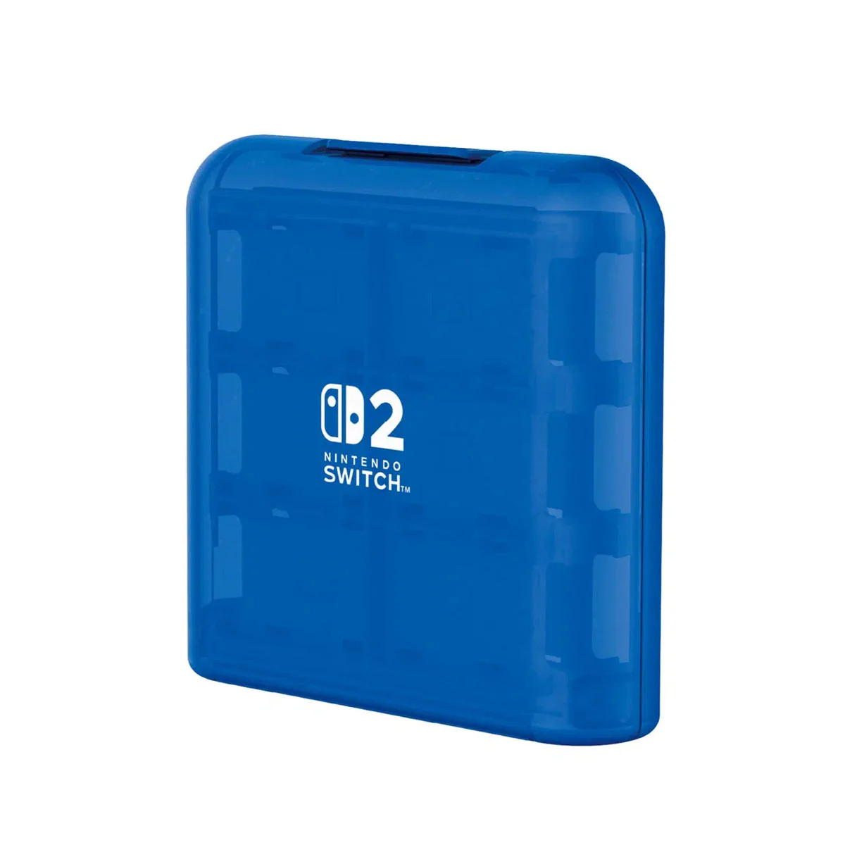 Hori Game Card Case 24 for Nintendo Switch 2 (Clear Black, Clear Blue) (NSX-009A, NSX-070A) - Image 2