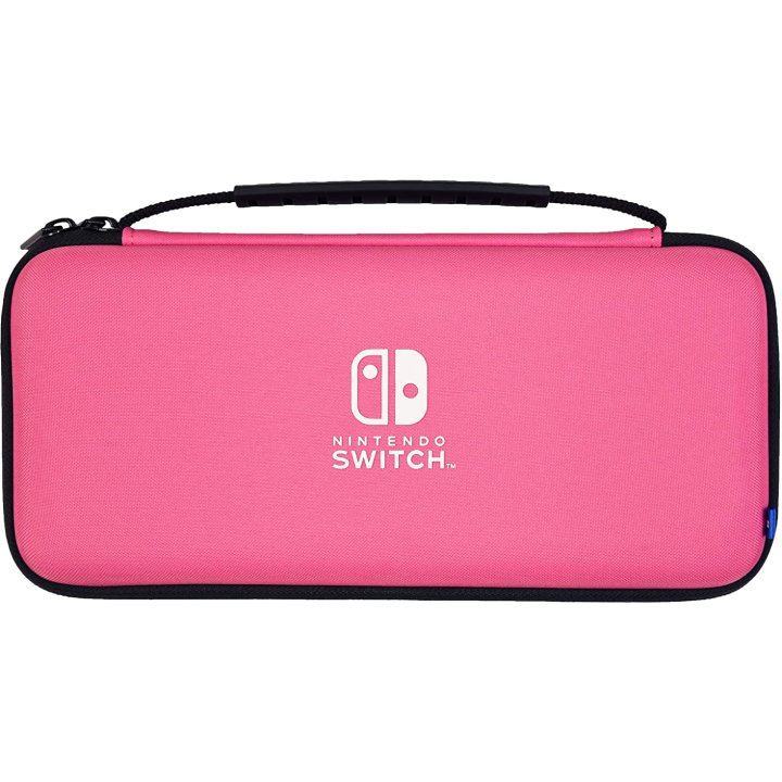 Hori NSW Slim Hard Pouch Plus For Nintendo Switch / Nintendo Switch Oled Model (Pink) (NSW-823)
