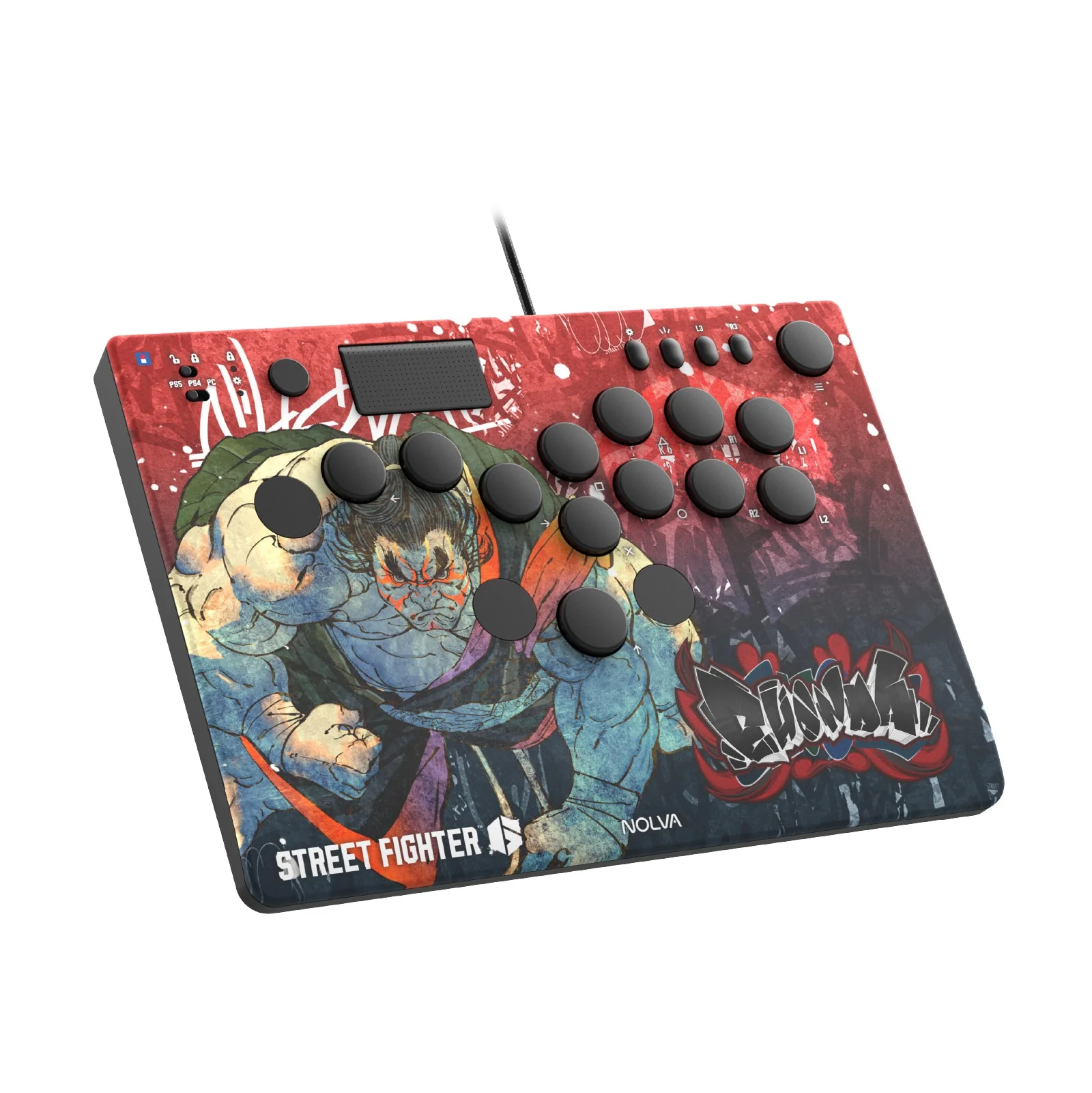 Hori Street Fighter 6 Nolva Mechanical All-Button Arcade Controller for PS5 and Windows (Luke, Jamie, Chun-Li, E.Honda, Manon, Marisa, Zangief, Cammy, Rashid, Gouki) - Image 13