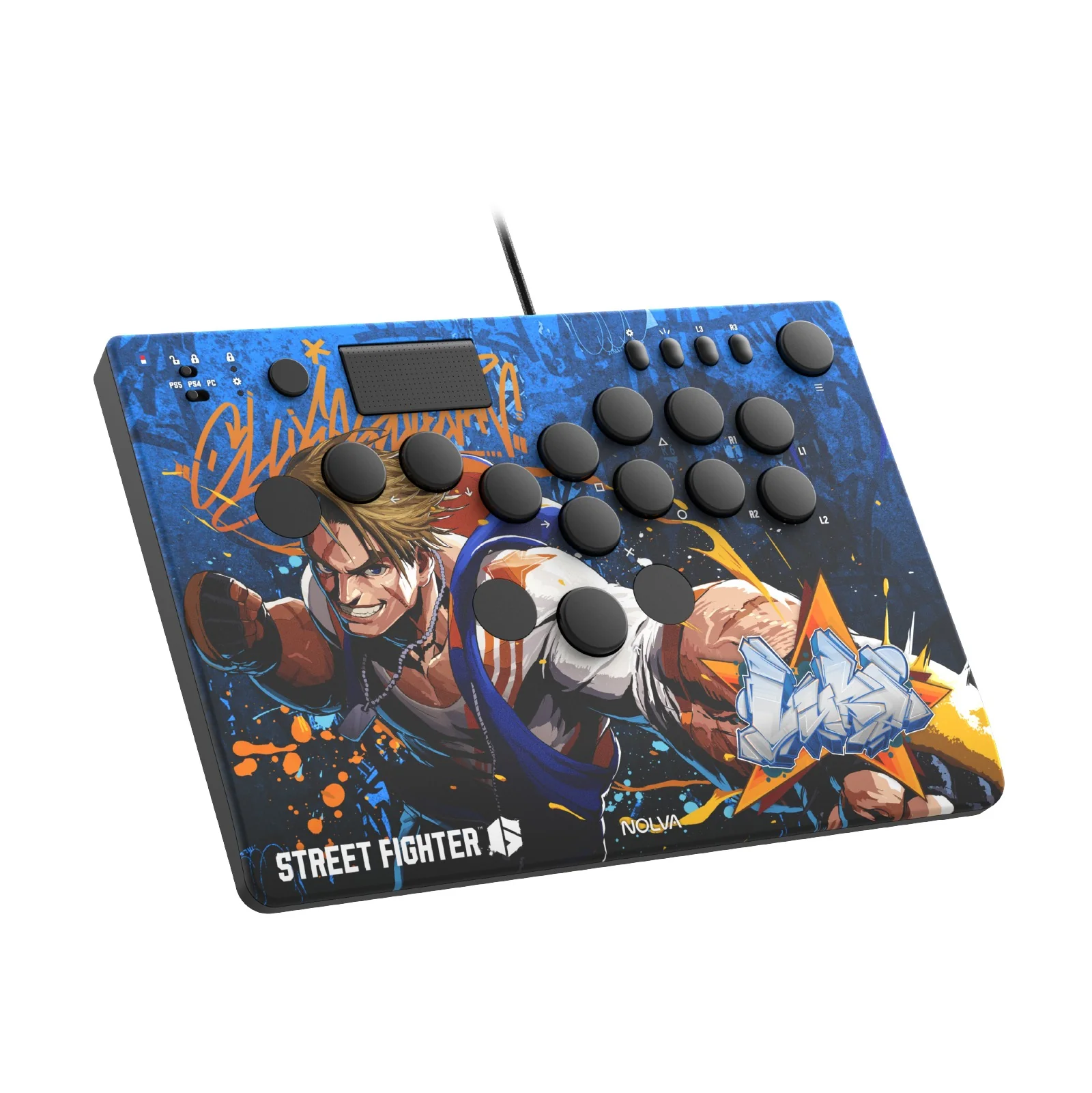 Hori Street Fighter 6 Nolva Mechanical All-Button Arcade Controller for PS5 and Windows (Luke, Jamie, Chun-Li, E.Honda, Manon, Marisa, Zangief, Cammy, Rashid, Gouki) - Image 4