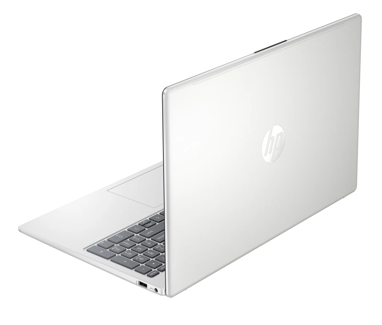 HP 15-FC0108AU Laptop (Natural Silver) | 15.6” FHD (1920x1080) | Ryzen 5 7520U | 8GB RAM | 512GB SSD | AMD Radeon Graphics | Windows 11 Home | MS Office Home & Student 2021 | HP 2Z8P4AA Sling Bag - Image 6