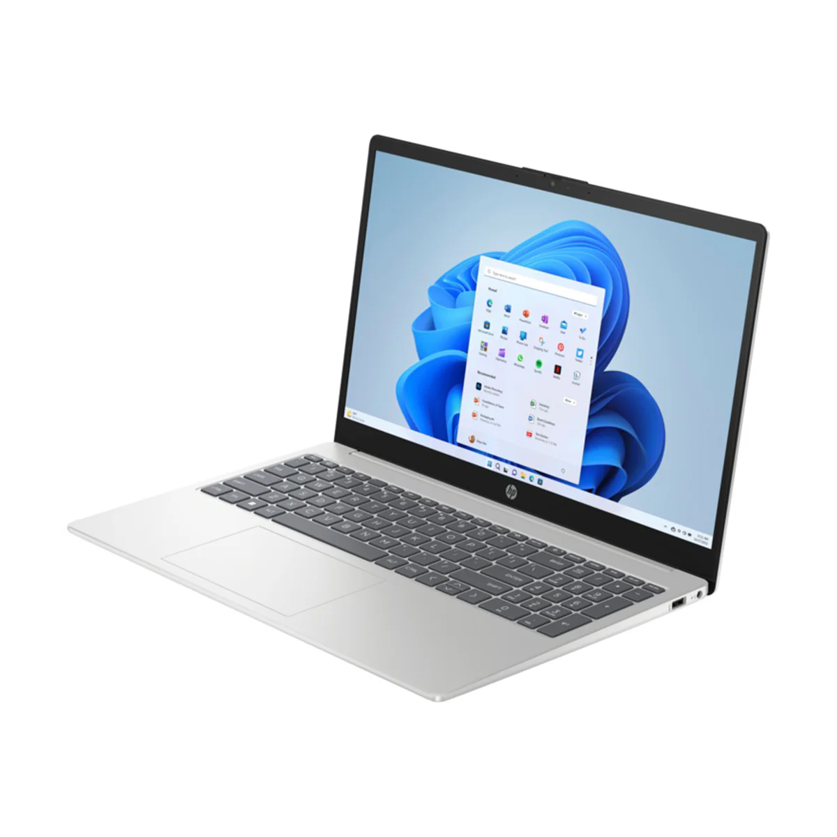 HP 15-FC0337AU Laptop (Natural Silver) | 15.6" FHD (1920x1080) | Ryzen 7-7730U | 16GB RAM | 512GB SSD | AMD Radeon Graphics | Windows 11 Home | MS Office Home & Student 2021 + HP Everyday 16" Laptop Briefcase - Image 4