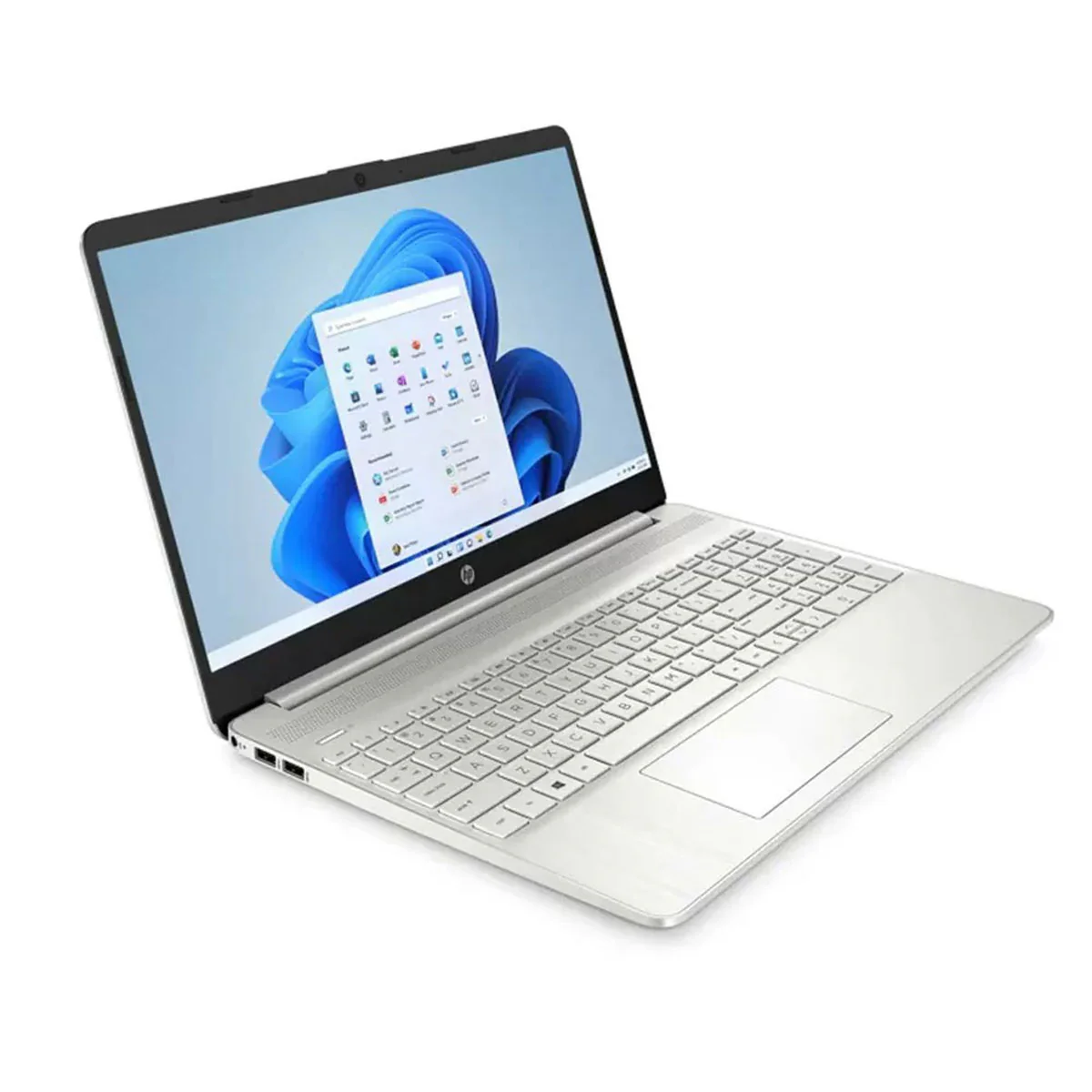HP 15S-FQ5348TU Laptop (Natural Silver) | 15.6" FHD (1920x1080) | i7-1255U | 16GB RAM | 512GB SSD | Intel Iris Xe | Windows 11 Home | Ms Office Home & Student 2021 | HP Prelude Topload Bag - Image 2
