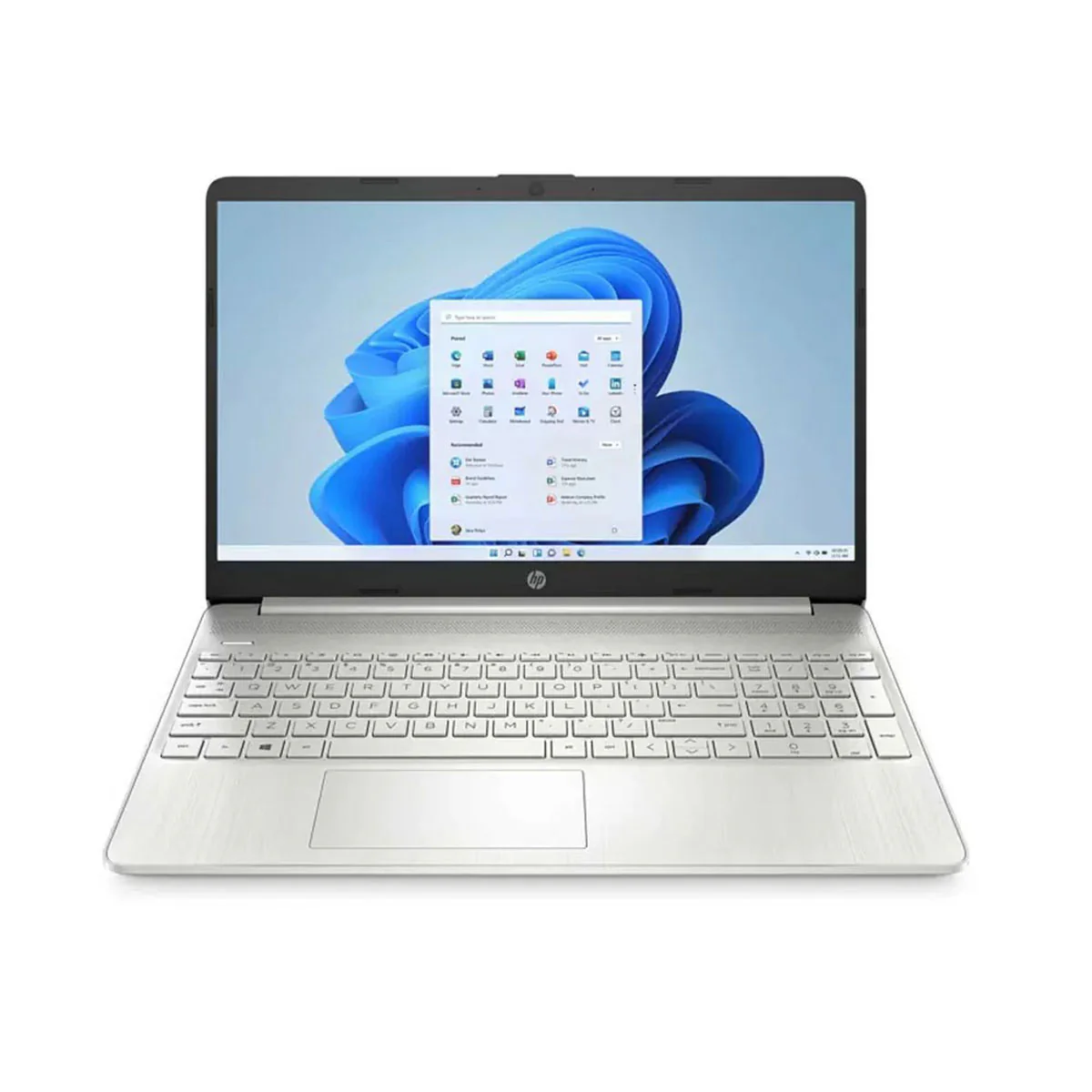 HP 15S-FQ5348TU Laptop (Natural Silver) | 15.6" FHD (1920x1080) | i7-1255U | 16GB RAM | 512GB SSD | Intel Iris Xe | Windows 11 Home | Ms Office Home & Student 2021 | HP Prelude Topload Bag - Image 3
