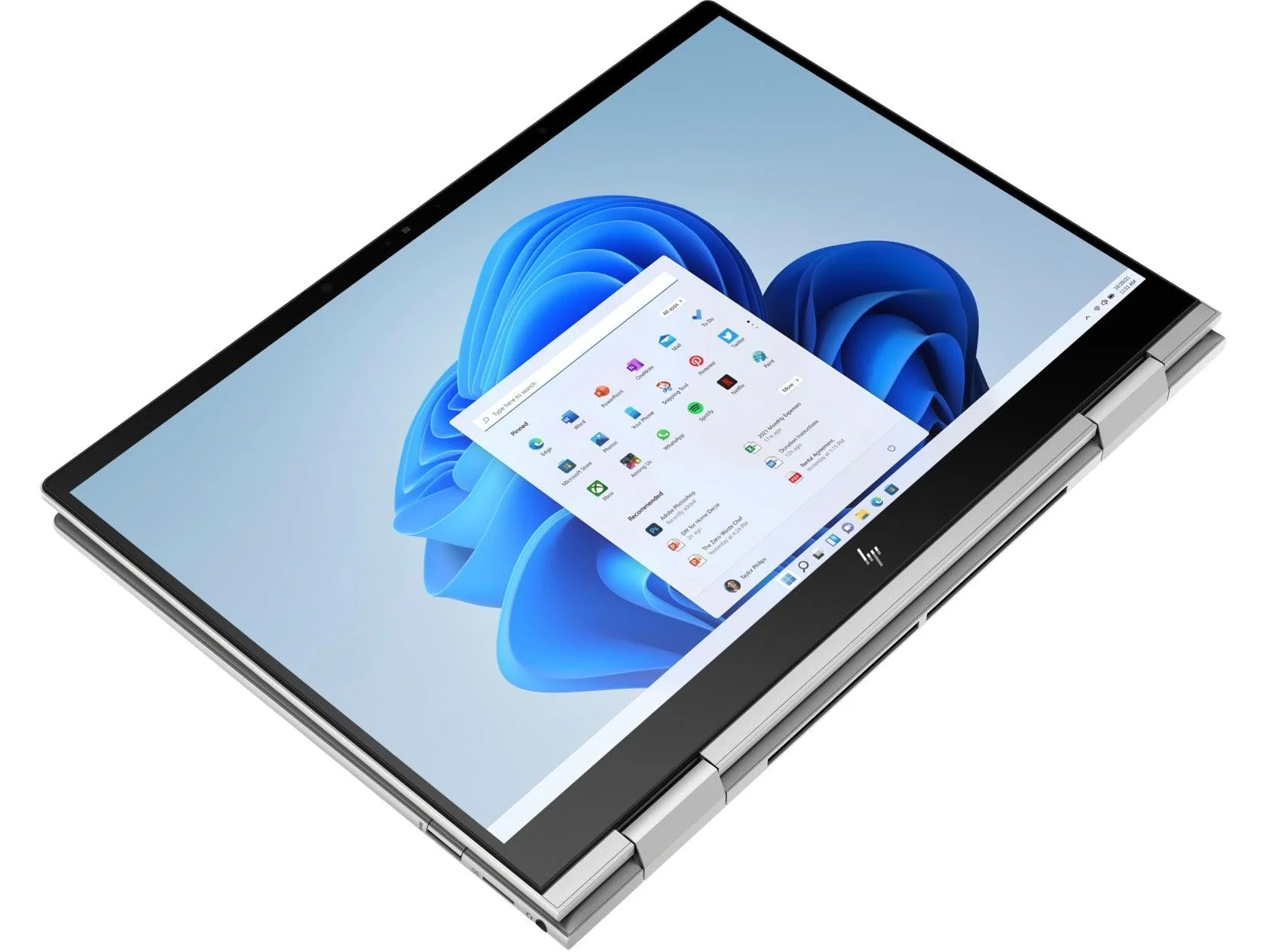 HP Envy X360 13-BF0046TU 2-IN-1 Laptop (Natural Silver) | 13.3” |  i7-1250U | 16 GB DDR4 | 512 GB SSD | Iris® Xe Graphics | Windows 11 | MS Office H&S 2021 | Stylus Pen | HP Prelude 15.6”  Topload Bag - Image 6