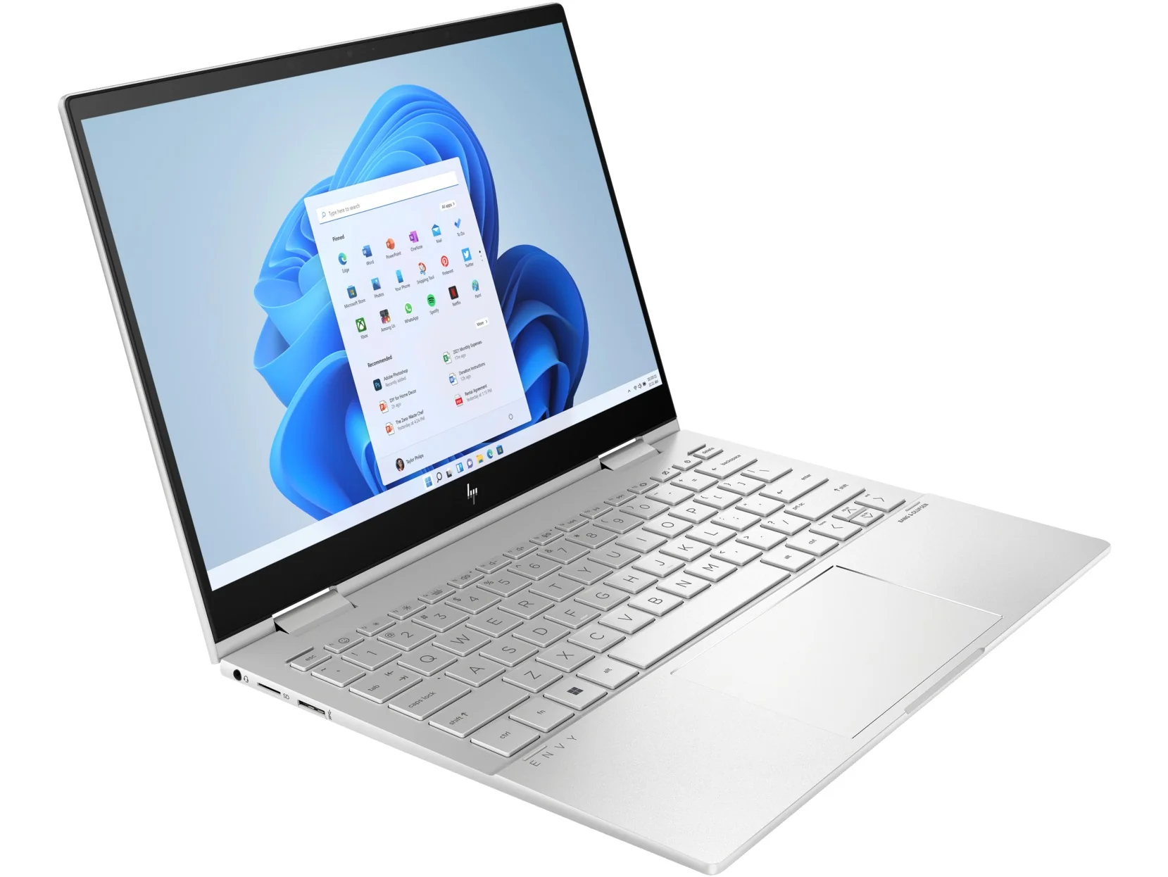 HP Envy X360 13-BF0110TU 13.3" OLED 2-in-1 Laptop (Natural Silver) | 2.8K (2880x1800) OLED | i7 1250U | 16GB RAM | 1 TB SSD | Intel Iris Xe Graphics | MS Office Home & Student 2021 | HP Prelude 15.6" Topload Bag - Image 3