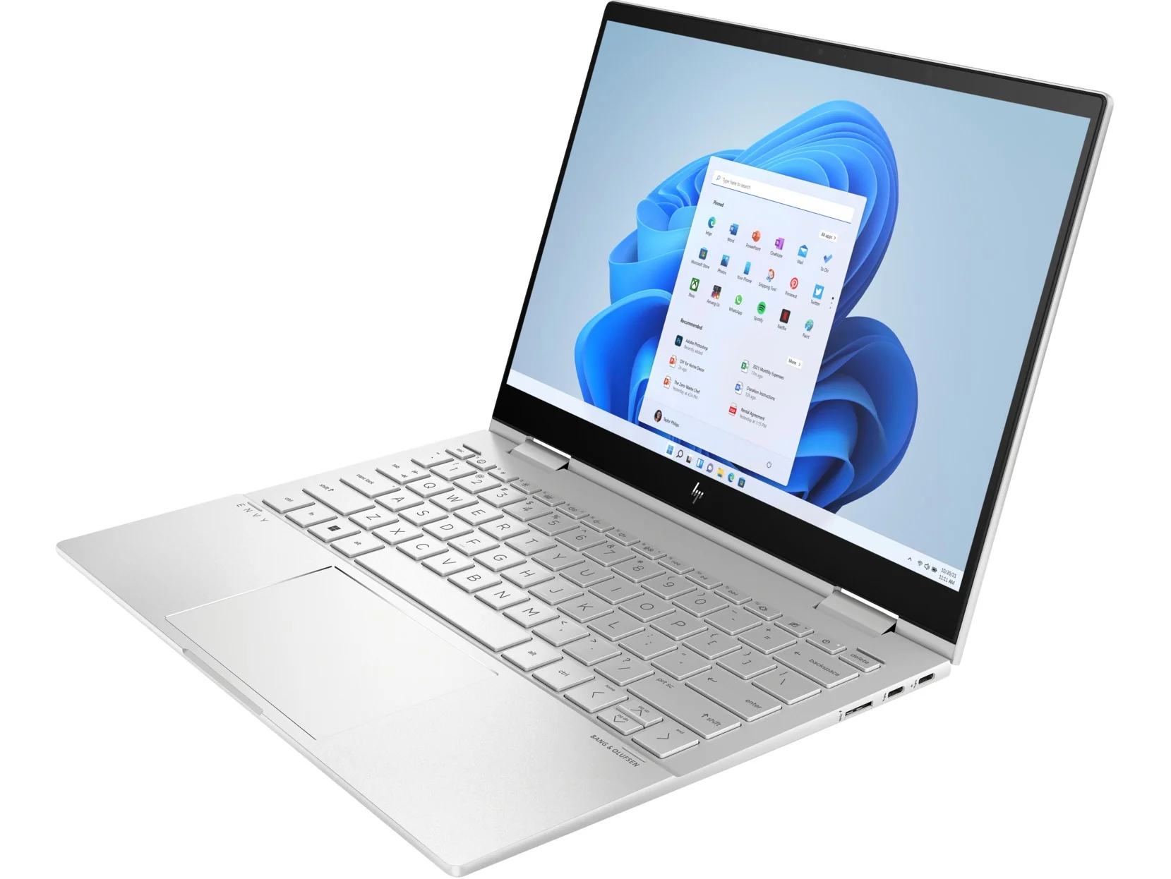 HP Envy X360 13-BF0110TU 13.3" OLED 2-in-1 Laptop (Natural Silver) | 2.8K (2880x1800) OLED | i7 1250U | 16GB RAM | 1 TB SSD | Intel Iris Xe Graphics | MS Office Home & Student 2021 | HP Prelude 15.6" Topload Bag - Image 5