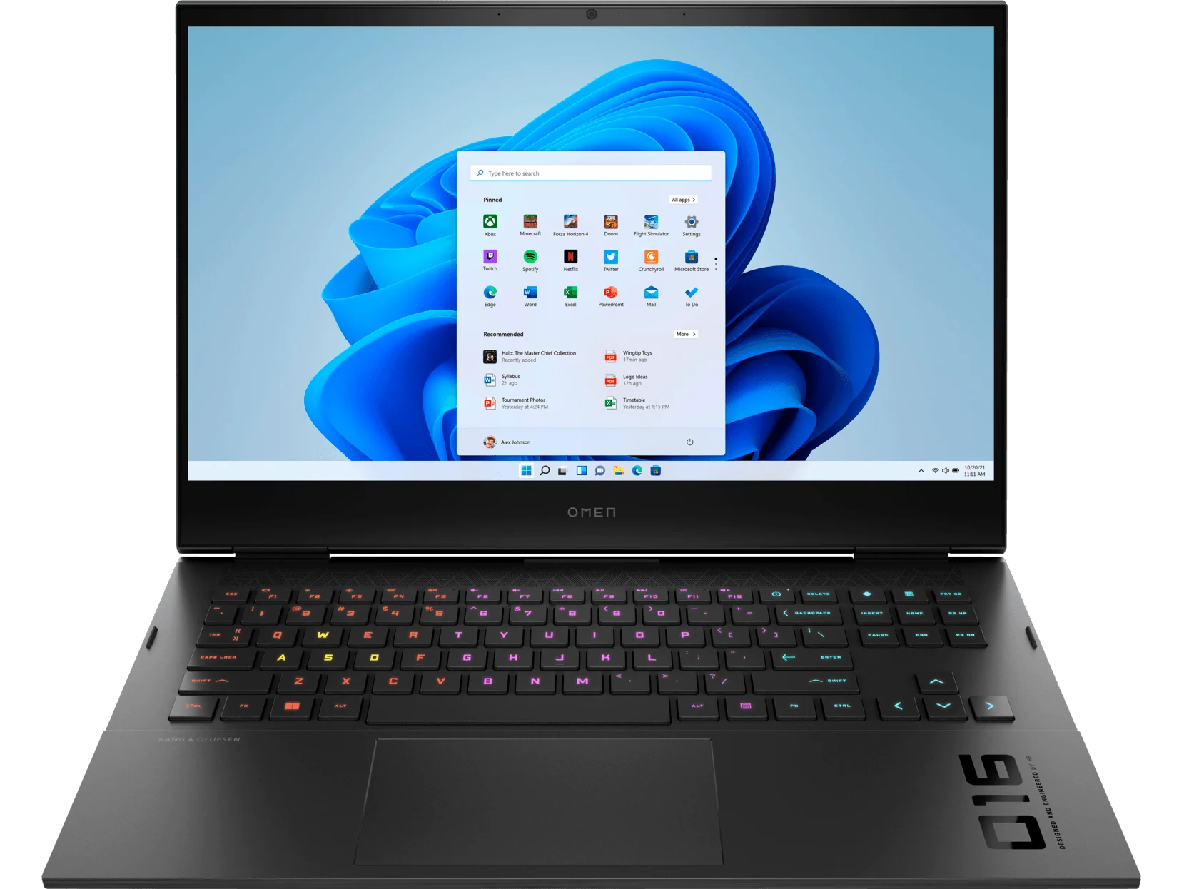 HP OMEN 16-K0098TX 165HZ Gaming Laptop (Shadow Black) | 16.1" QHD IPS | i7-12700H | 16GB DDR5 | 1TB SSD | RTX 3070Ti | Windows 11 Home + MS Office Home & Student 2021 + HP Travel 18L 15.6" Backpack (Iron Grey) - Image 2