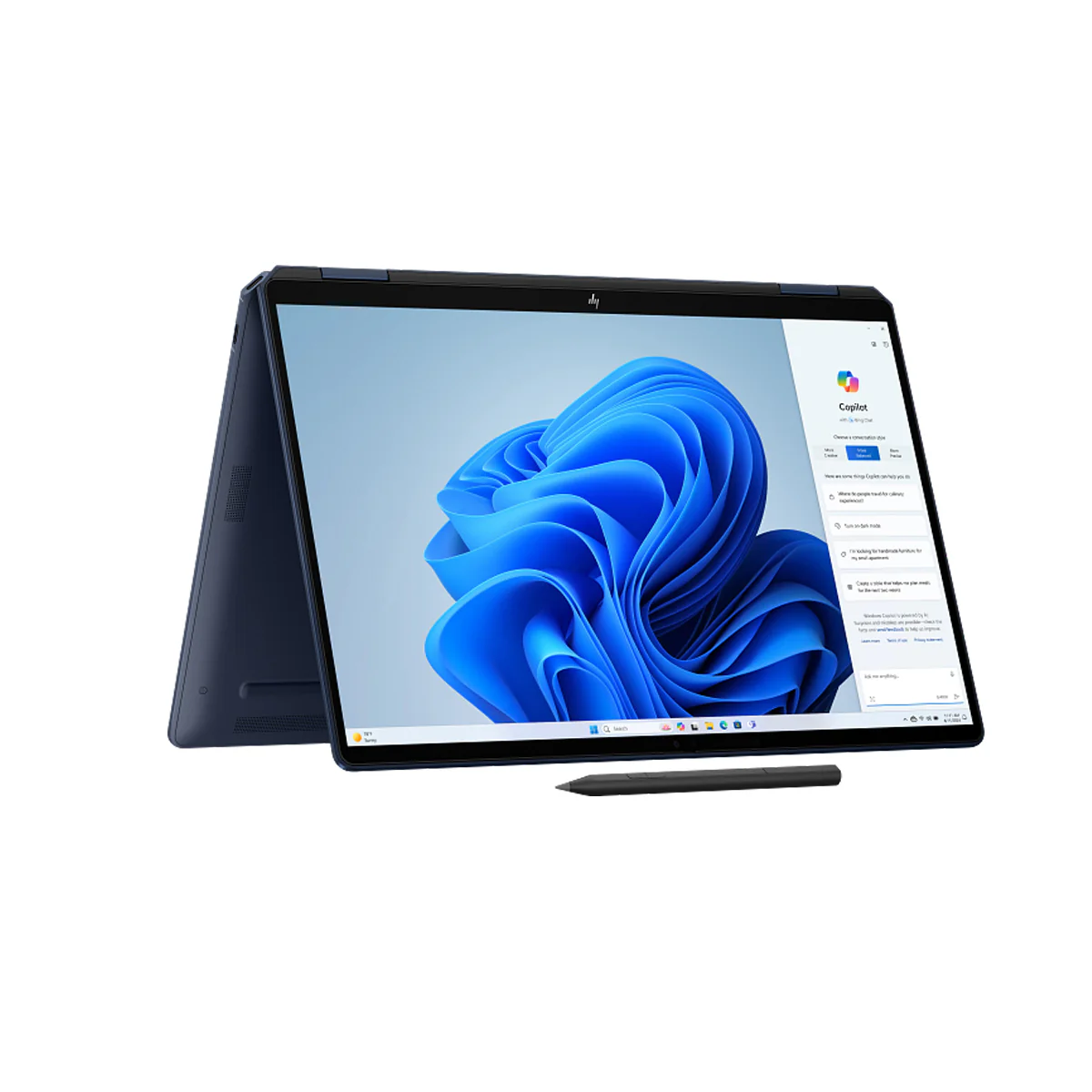 HP OmniBook Ultra Flip 14-fh0089TU Laptop (Atmospheric Blue) | 14" 2.8K (2880x1800) 120Hz OLED Touch | Intel Core Ultra 9 288V | 32GB RAM | 2TB SSD | Intel Arc Graphics | Windows 11 Home | MS Office Home 2024+MS 365 Basic+HP Everyday 16" Laptop Briefcase - Image 3
