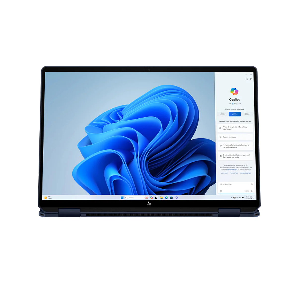 HP OmniBook Ultra Flip 14-fh0089TU Laptop (Atmospheric Blue) | 14" 2.8K (2880x1800) 120Hz OLED Touch | Intel Core Ultra 9 288V | 32GB RAM | 2TB SSD | Intel Arc Graphics | Windows 11 Home | MS Office Home 2024+MS 365 Basic+HP Everyday 16" Laptop Briefcase - Image 4