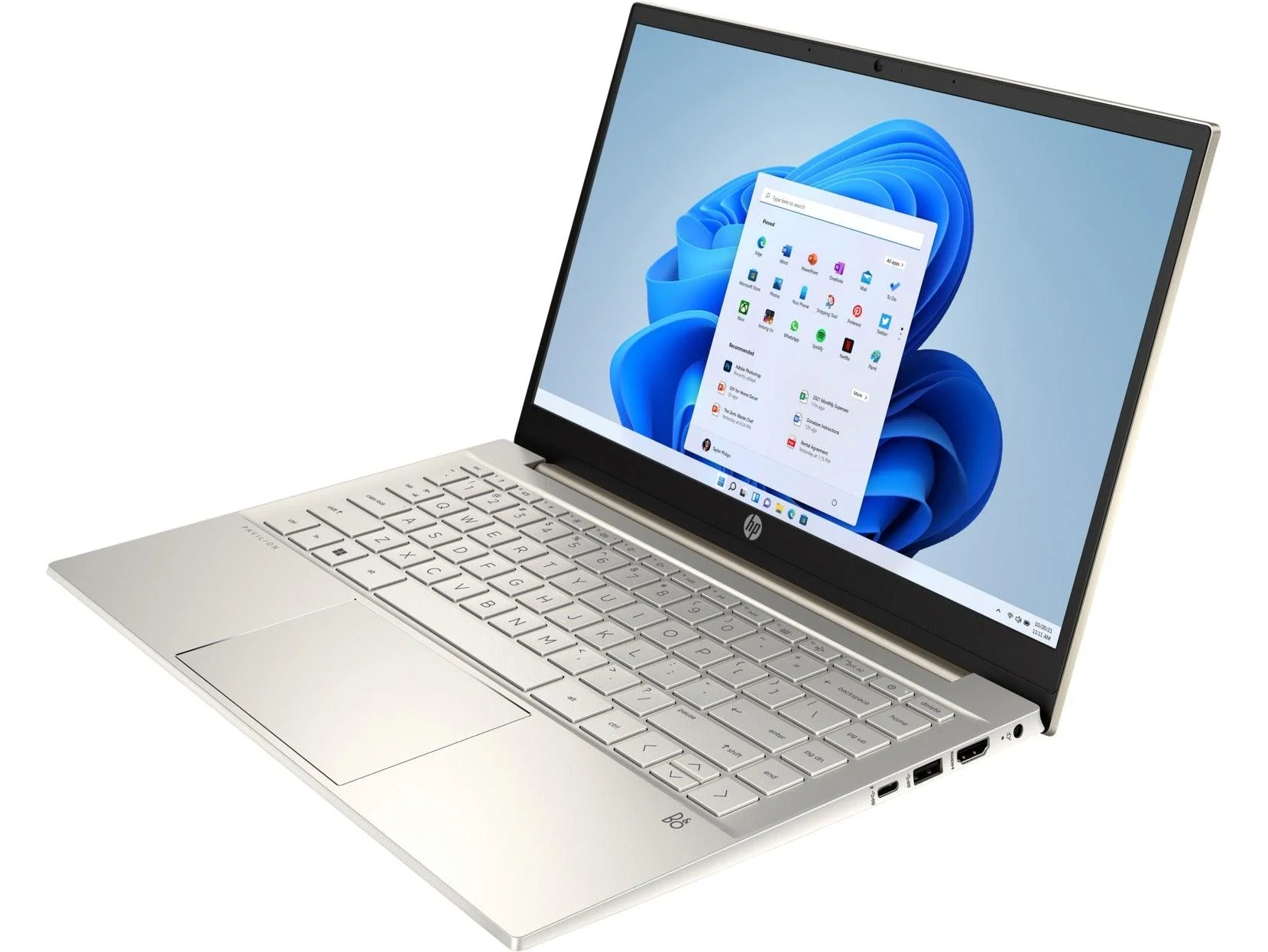 HP Pavilion 14-DV2029TX Laptop (Warm Gold) | 14” FHD (1920 x 1080) IPS | Intel Core i5-1235U | 8GB DDR4 | 512GB M.2 SSD | NVIDIA MX550 | Windows 11 Home | MS Office Home & Student 2021 | HP Prelude 15.6- Inch Topload Bag - Image 7