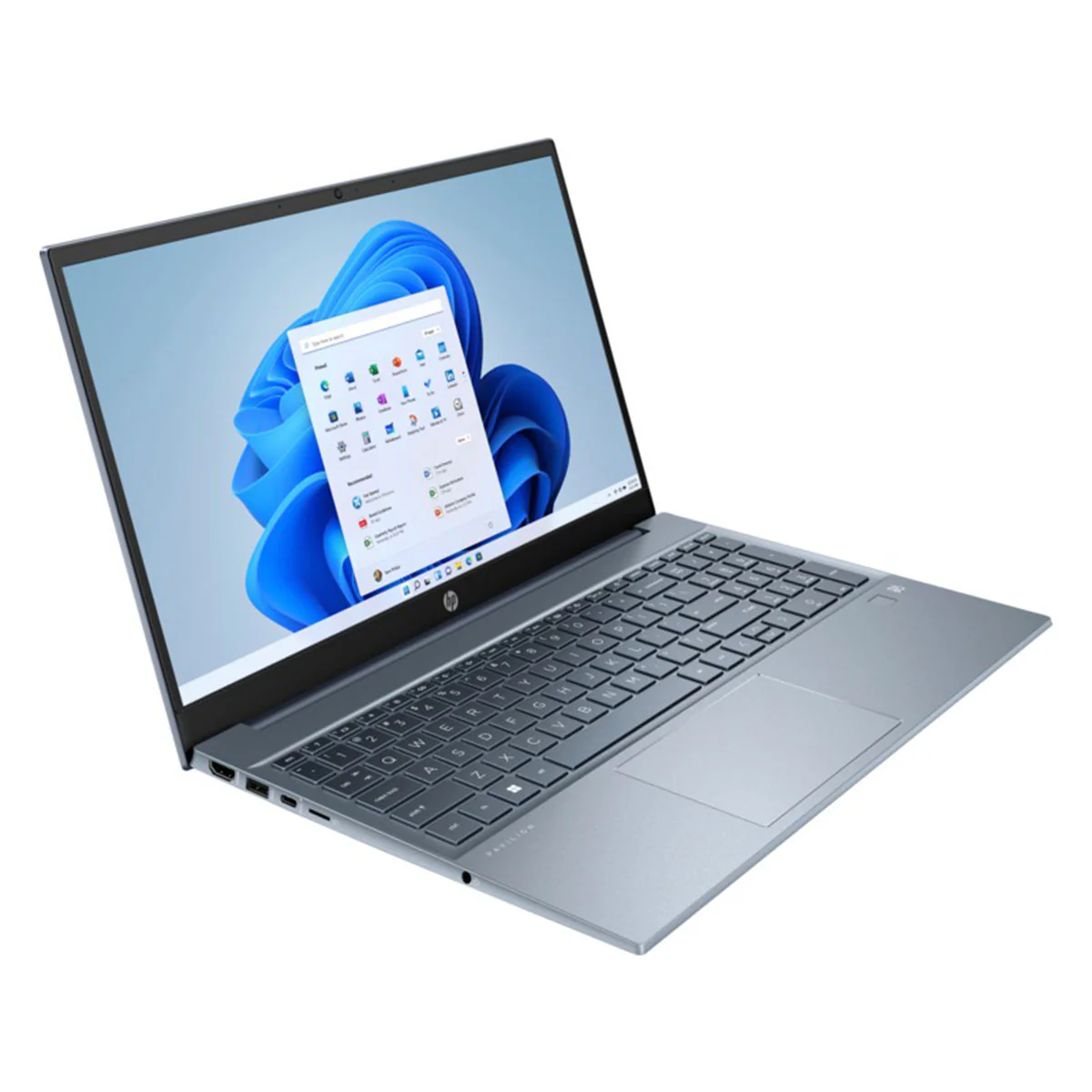 HP Pavilion 15-EG3026TX Laptop (Fog Blue) | 15.6" FHD (1920X1080) | I7-1355U | 16GB RAM | 1TB SSD | Nvidia Geforce MX550 | Windows 11 Home | MS Office Home & Student 2021 | HP 2Z8P4AA Sling Bag - Image 4