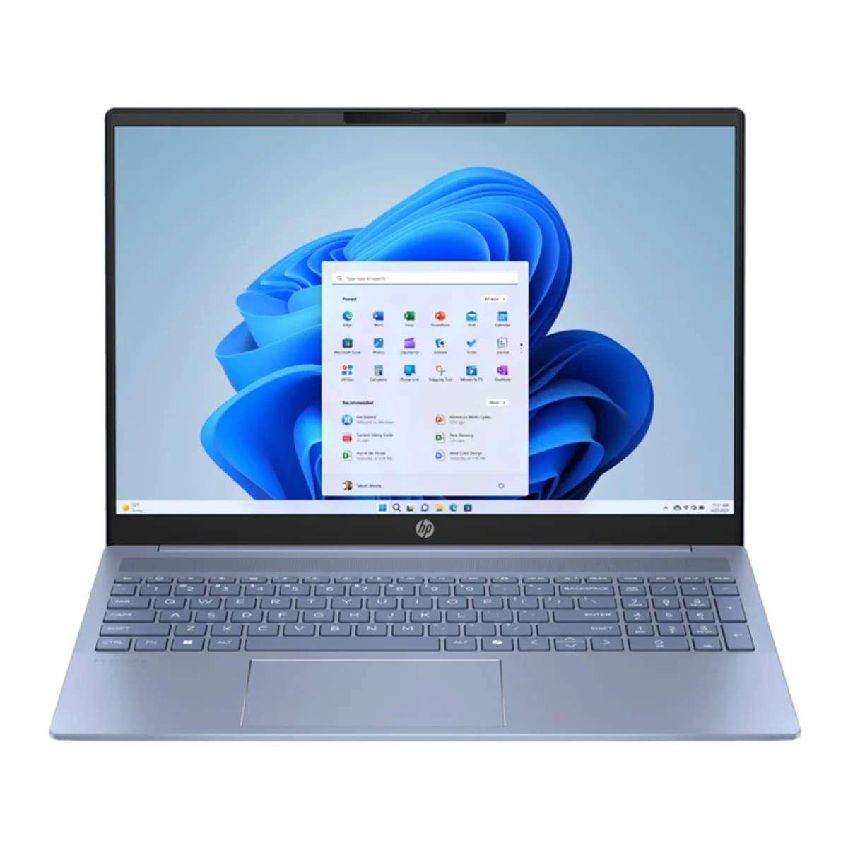 HP Pavilion 16-AG0035AU Laptop (Sky Blue) | 16" WUXGA (1920x1200) IPS | R7-8840U | 16GB RAM | 1TB SSD | AMD Radeon Graphics | Windows 11 Home | MS Office Home & Student 2021 + HP Everyday 16" Laptop Briefcase - Image 2
