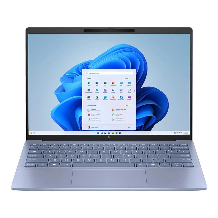 HP Pavilion Aero 13-BG0038AU Laptop (Sky Blue) | 13.3" WQXGA (2560x1600) IPS | Ryzen 5 8640U |  16GB RAM | 512GB SSD | AMD Radeon Graphics | Windows 11 Home | MS Office Home & Student 2021 + HP Prelude Topload Bag - Image 2