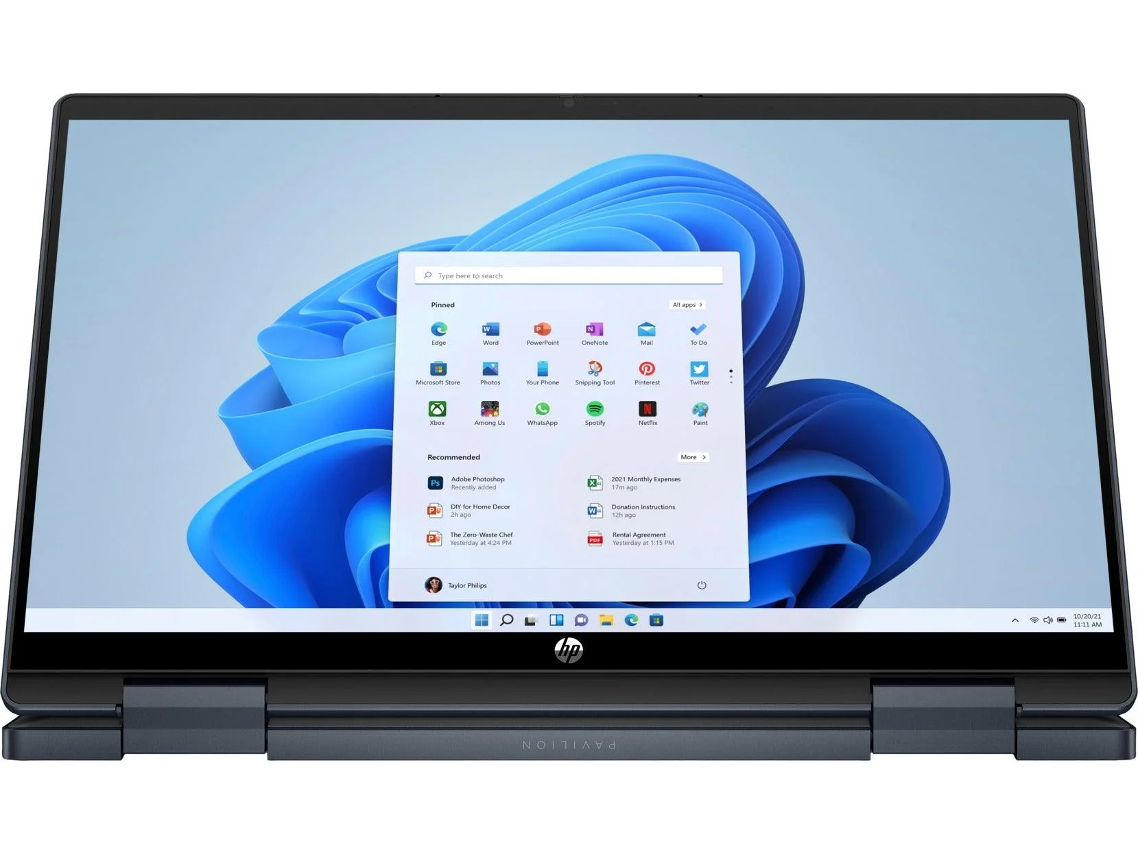 HP Pavilion X360 14-EK0121TU FHD 2-IN-1 Laptop (Space Blue) | 14" FHD | i3-1215U | 8 GB RAM | 512 GB SSD | Intel® UHD Graphics | Windows 11 Home | MS Office H&S 2021 | Stylus Pen | HP Prelude 15.6-Inch Topload Bag - Image 3
