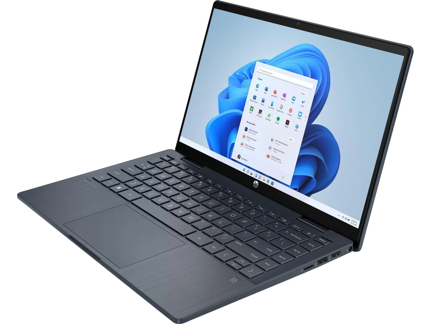 HP Pavilion X360 14-EK0121TU FHD 2-IN-1 Laptop (Space Blue) | 14" FHD | i3-1215U | 8 GB RAM | 512 GB SSD | Intel® UHD Graphics | Windows 11 Home | MS Office H&S 2021 | Stylus Pen | HP Prelude 15.6-Inch Topload Bag - Image 5