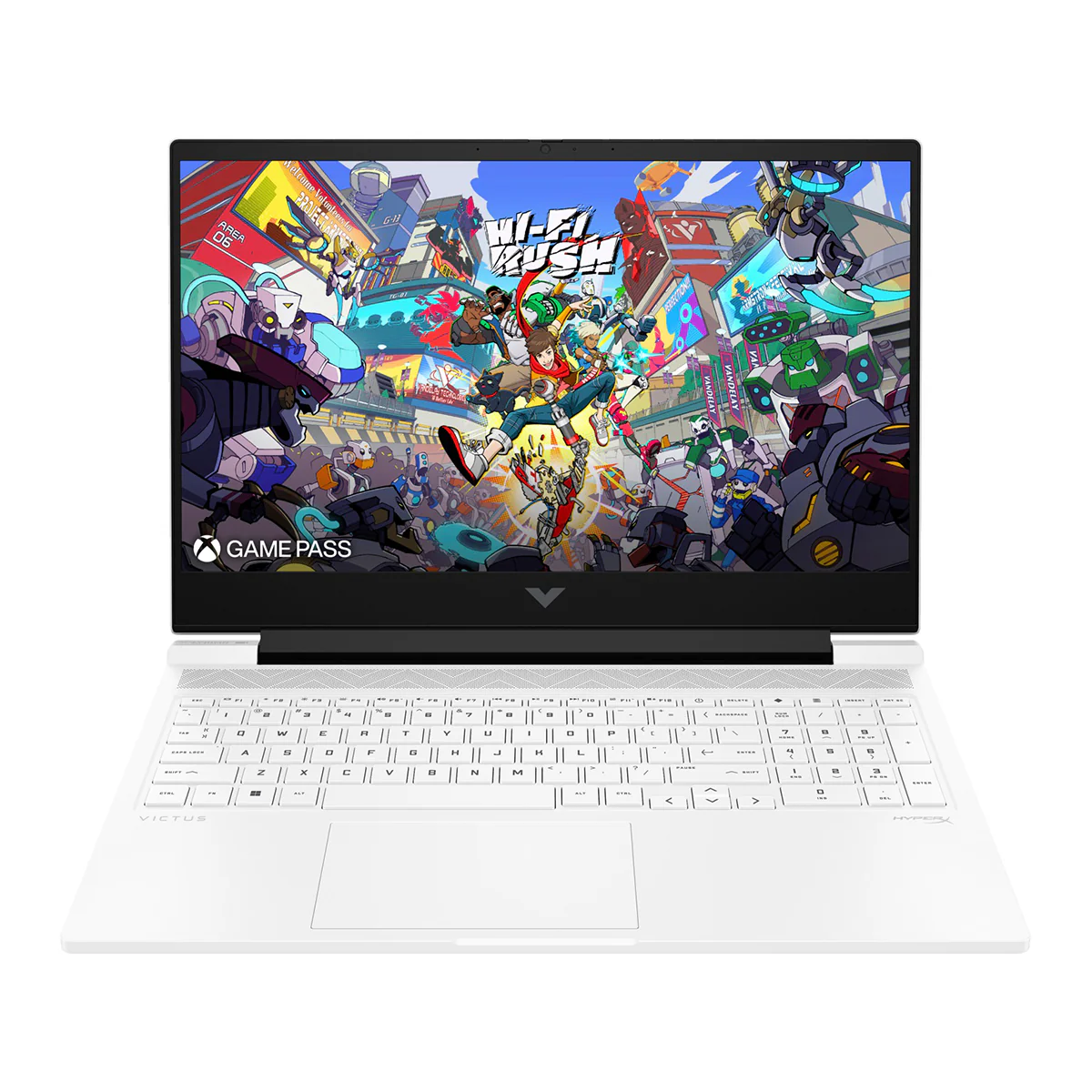 HP Victus 16-R1168TX Gaming Laptop (Ceramic White) | 16.1" FHD (1920x1080) 144Hz IPS | i7-14650HX | 16GB RAM | 1TB SSD | RTX 4060 | Windows 11 Home | MS Office Home & Student 2021 + HP Prelude Topload Bag - Image 2