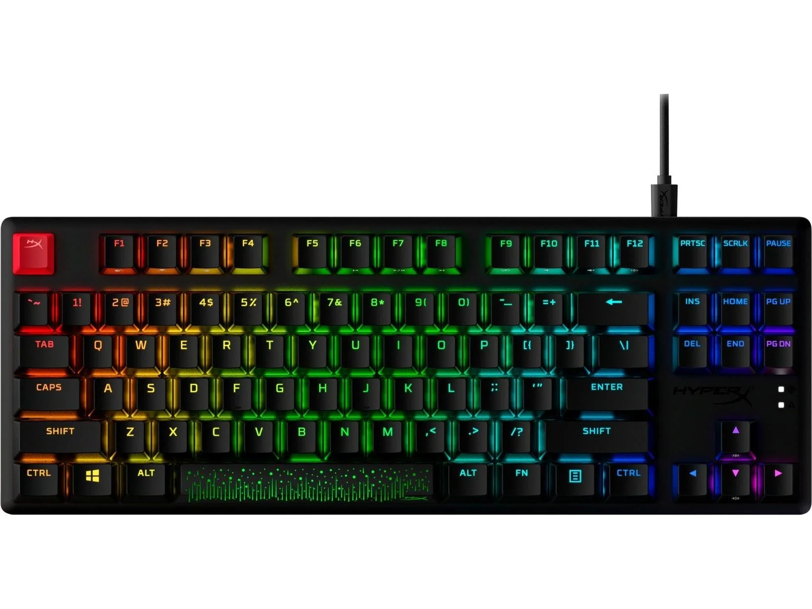 HYPERX Alloy Origins Core PBT RGB Mechanical Gaming Keyboard (Red Switch Linear) for PC/PS5/PS4/XBOX SERIES X/S / XBOXONE (639N7AA#ABA) - Image 2