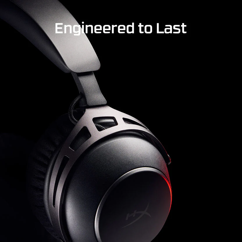 HyperX Cloud Alpha 2 Wireless Gaming Headset for PC/PS5/PS4/Nintendo Switch/Mobile (Black) (AJ5C7AA) - Image 8