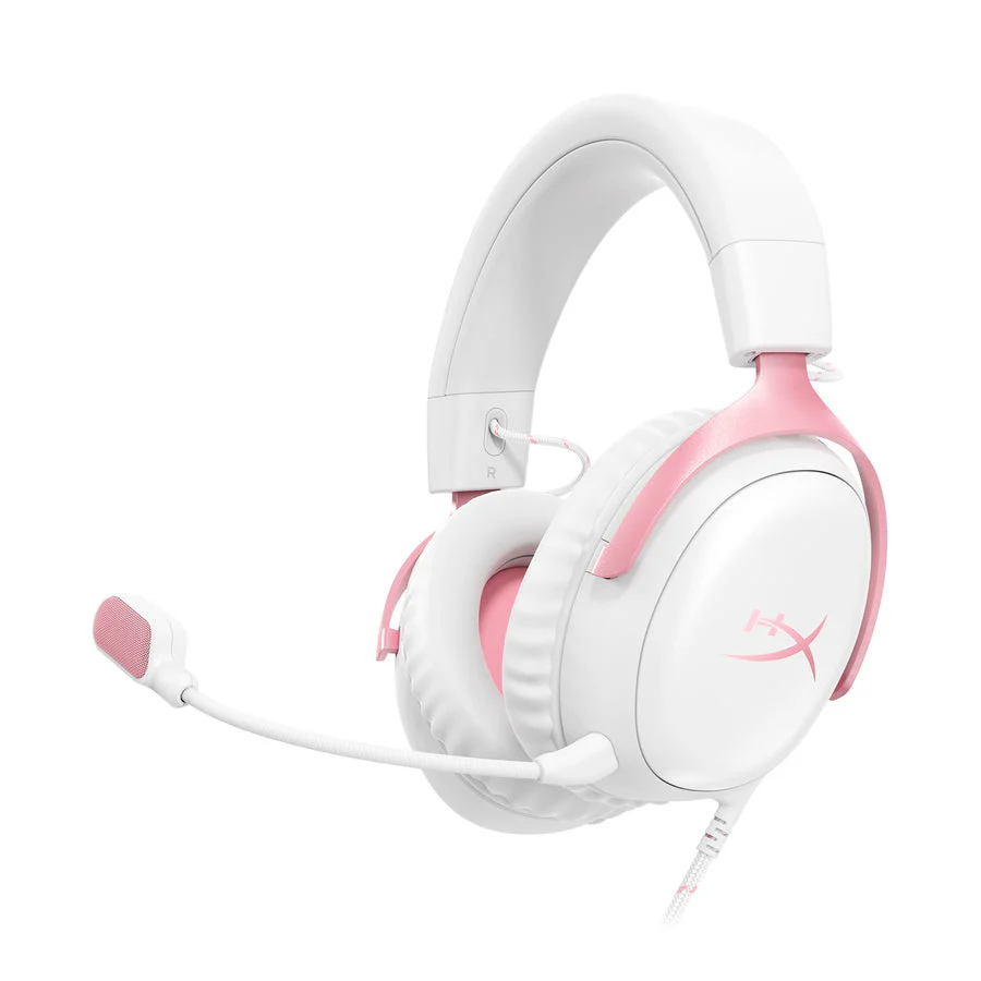 HyperX Cloud III Gaming Headset For PC/PS5/PS4/XBOX Series X/S / XBOXONE/NSW/Mobile (Black, Black/Red, White/Pink, White/Silver) - Image 25