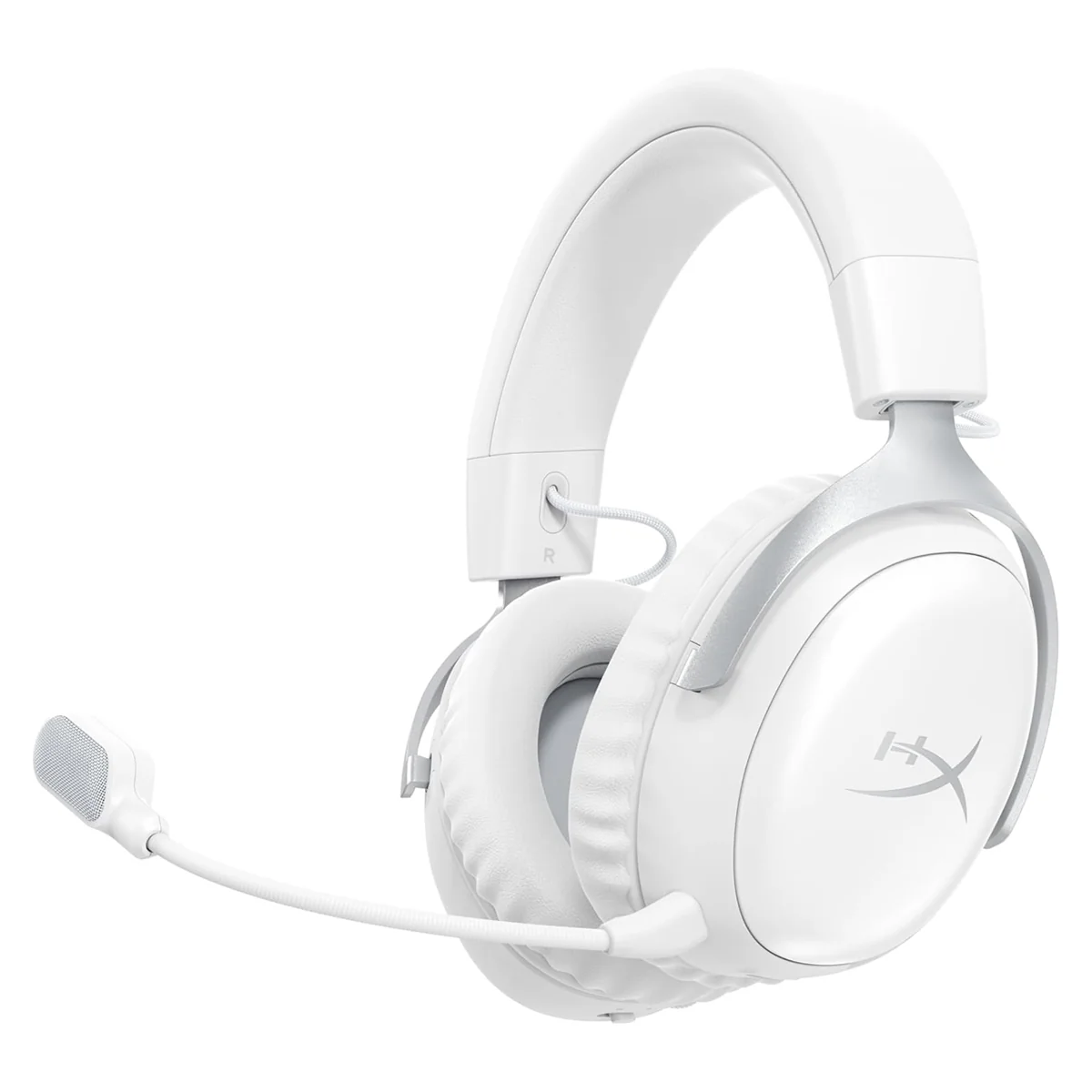 HyperX Cloud III S Wireless Gaming Headset for PC/PS5/PS4/N-Switch/Mobile (White) (AX6G1AA) - Image 12