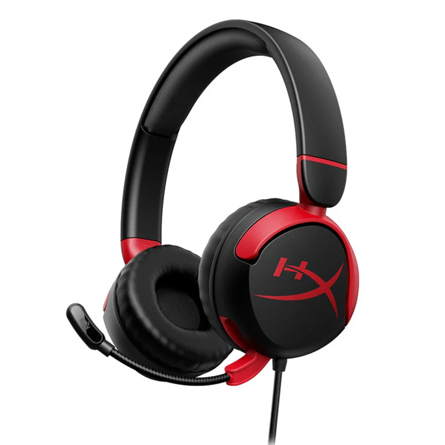 HyperX Cloud Mini Wired Gaming Headset (Black, Lavender, Multi) - Image 2