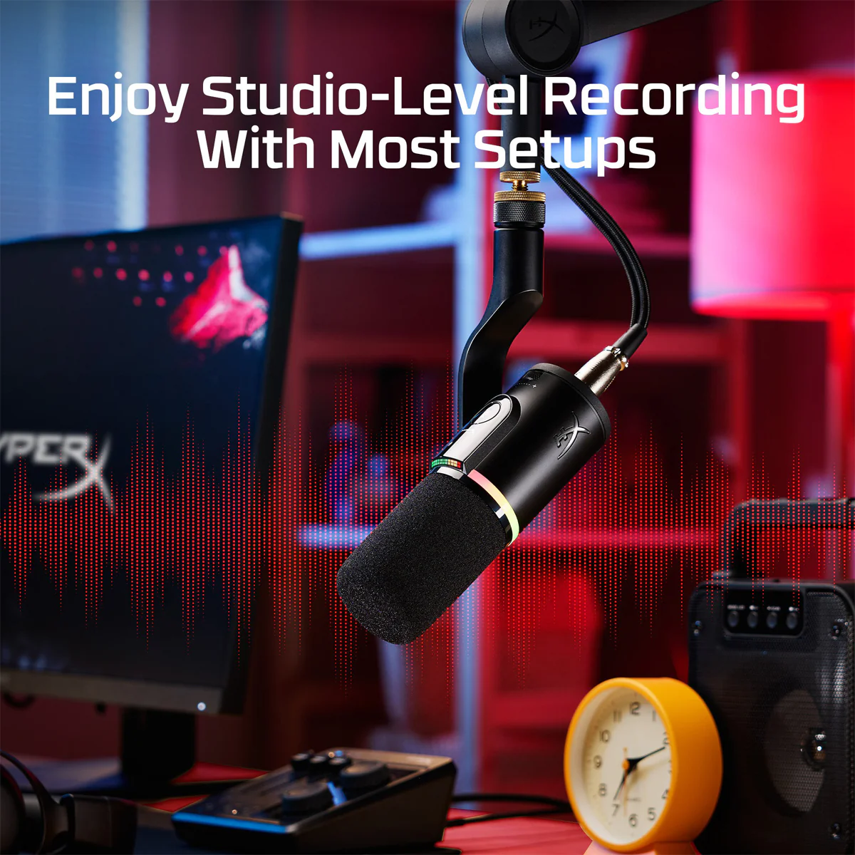 HyperX FlipCast Streaming USB/XLR Dynamic Microphone (B2CM1AA) - Image 2