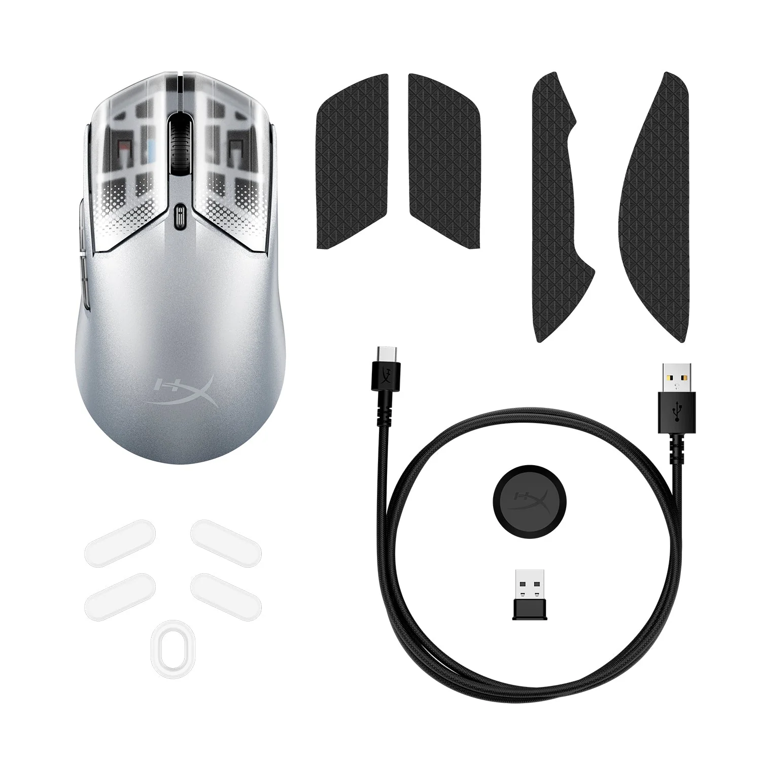 HyperX Pulsefire Haste 2 S Wireless Gaming Mouse for PC/PS5/Xbox Series X/S (Silver, Navy) (9B002AA, 9B001AA) - Image 18