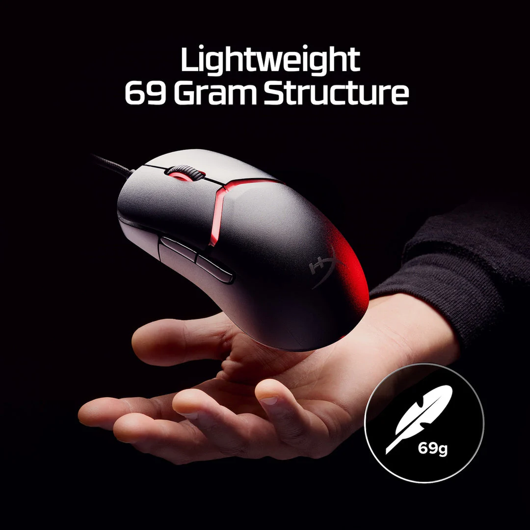 HyperX Pulsefire Saga Wired Gaming Mouse for PC/PS5/Xbox Series X/S (Black) (A2PB3AA) - Image 5