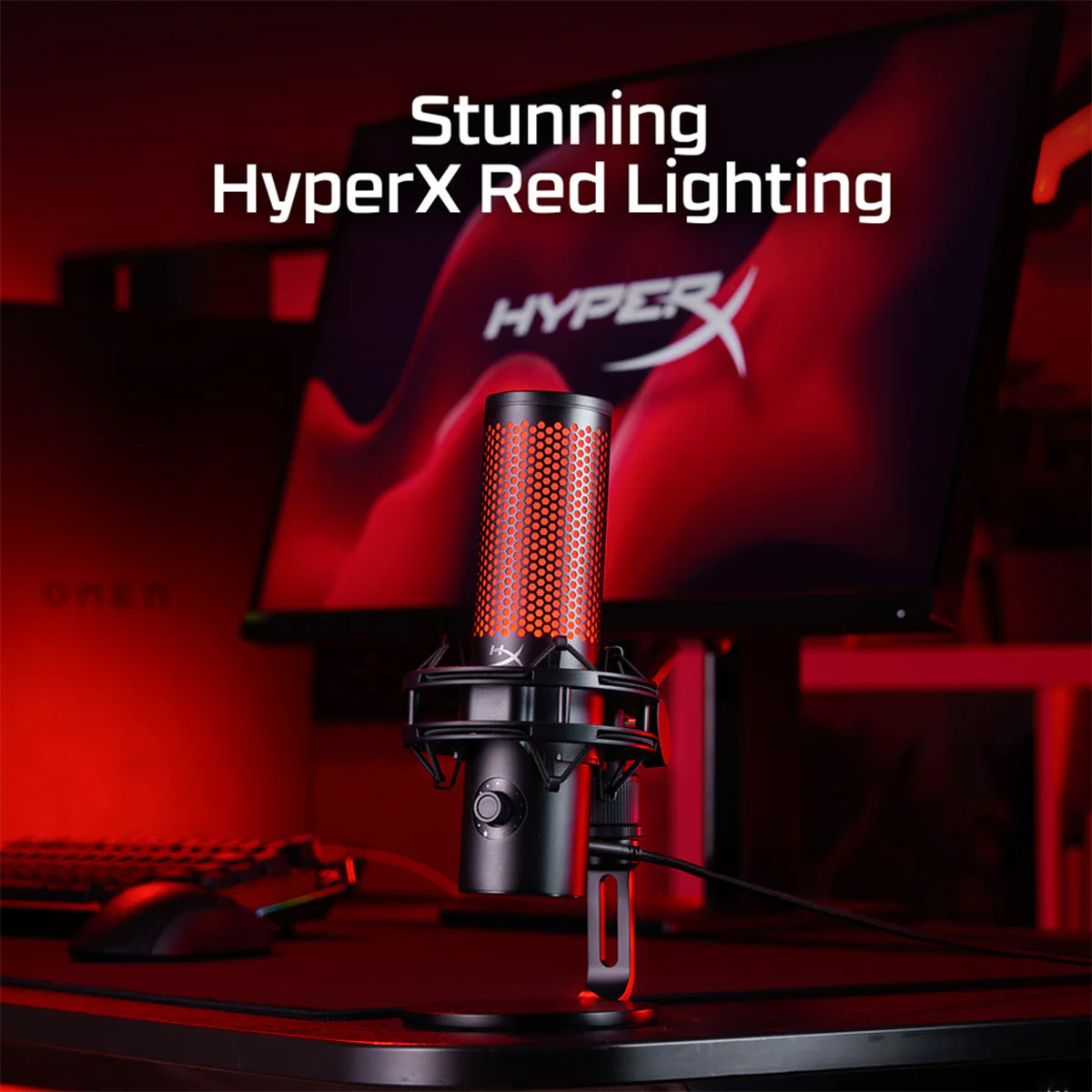 HyperX QuadCast 2 USB Microphone for PC/ Mac/ PS5/PS4 (Black) (872V1AA) - Image 10