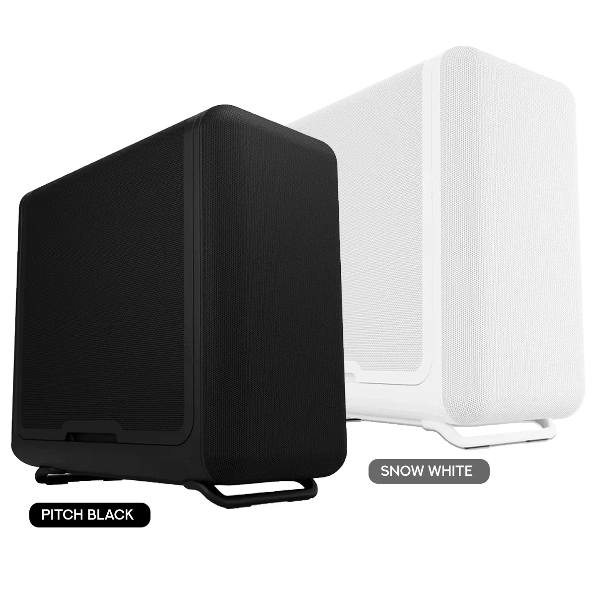 Hyte X50 Air Full-Coverage Micro-Mesh ATX Mid-Tower Modern Performance PC Case (Pitch Black, Snow White) - Image 22