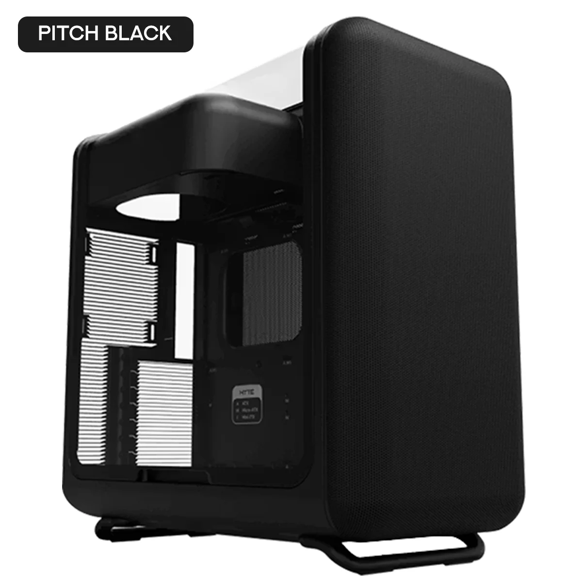 Hyte X50 ATX Mid-Tower Modern Performance PC Case (Pitch Black, Snow White, Matcha, Strawberry Milk) - Image 2