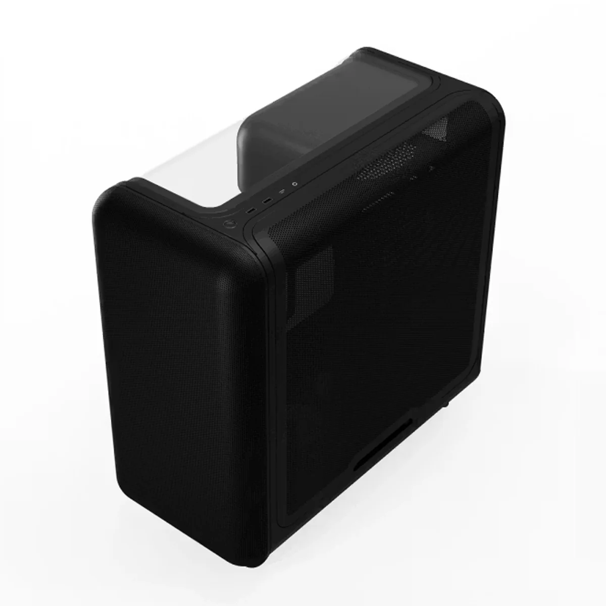 Hyte X50 ATX Mid-Tower Modern Performance PC Case (Pitch Black, Snow White, Matcha, Strawberry Milk) - Image 3