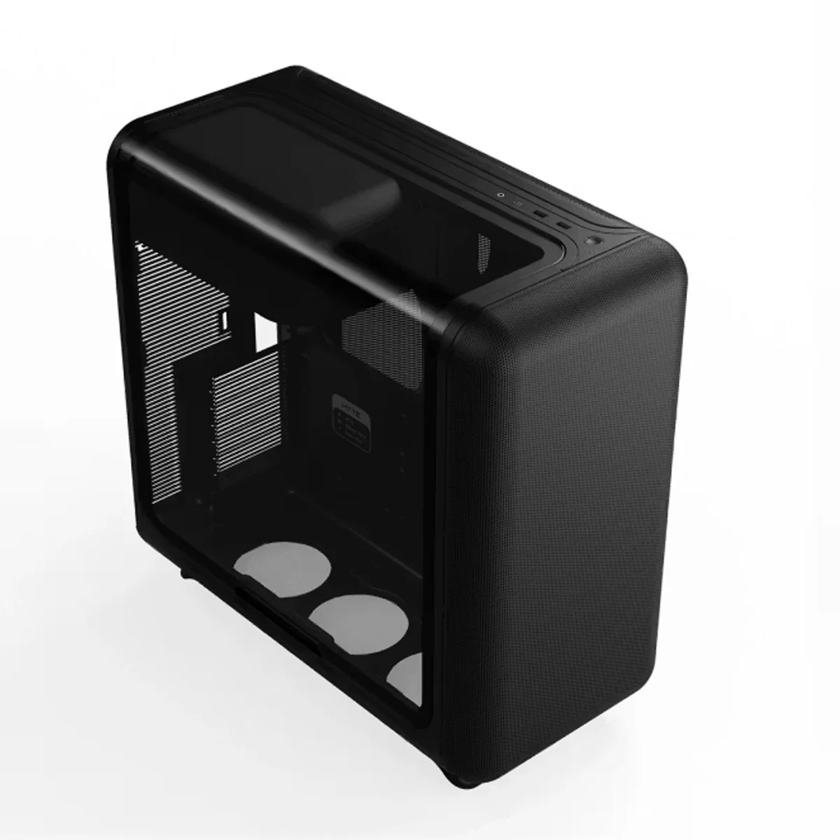 Hyte X50 ATX Mid-Tower Modern Performance PC Case (Pitch Black, Snow White, Matcha, Strawberry Milk) - Image 4