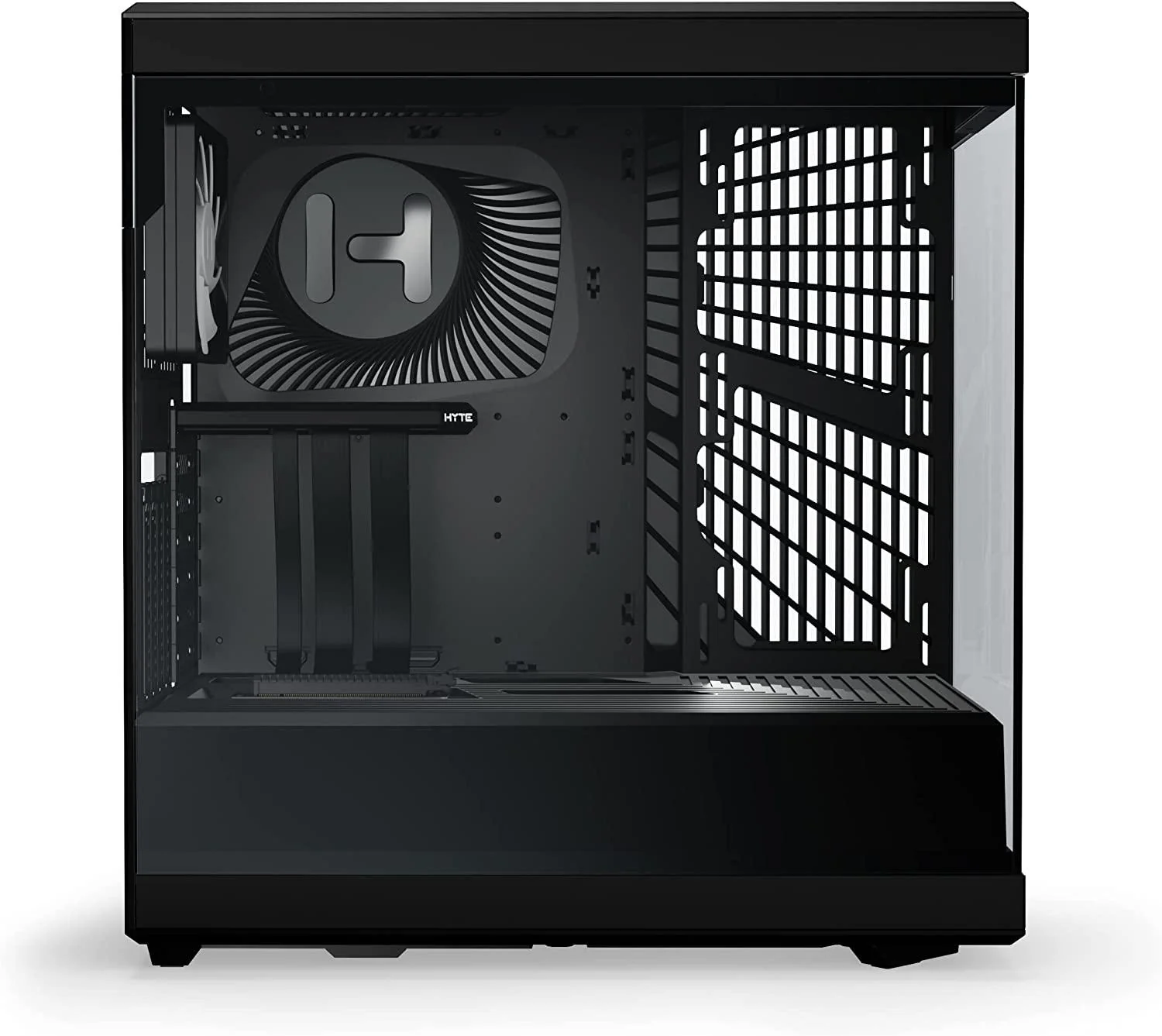 Hyte Y40 Mid-Tower ATX S-Tier Aesthetic Case (Black/Black)(CS-HYTE-Y40-B) - Image 2