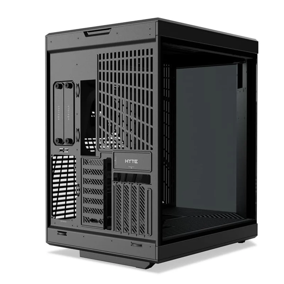 Hyte Y70 Touch Infinite Modern Aesthetic Case  (Pitch Black, Black Cherry, Panda, Snow White) - Image 5