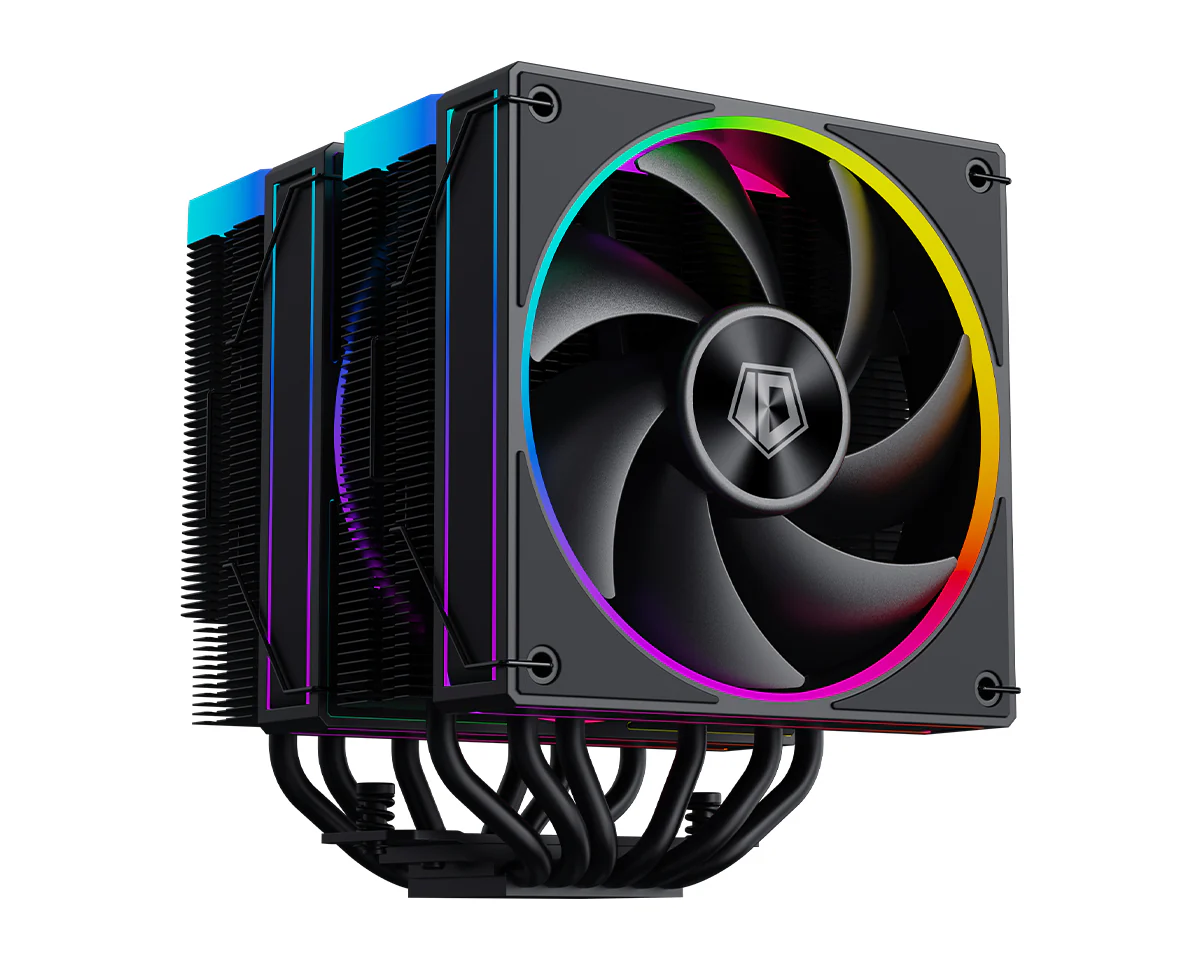 ID-Cooling Frozn A620 ARGB Twin Tower CPU Cooler With 2x120mm PWM ARGB Fan - Image 2
