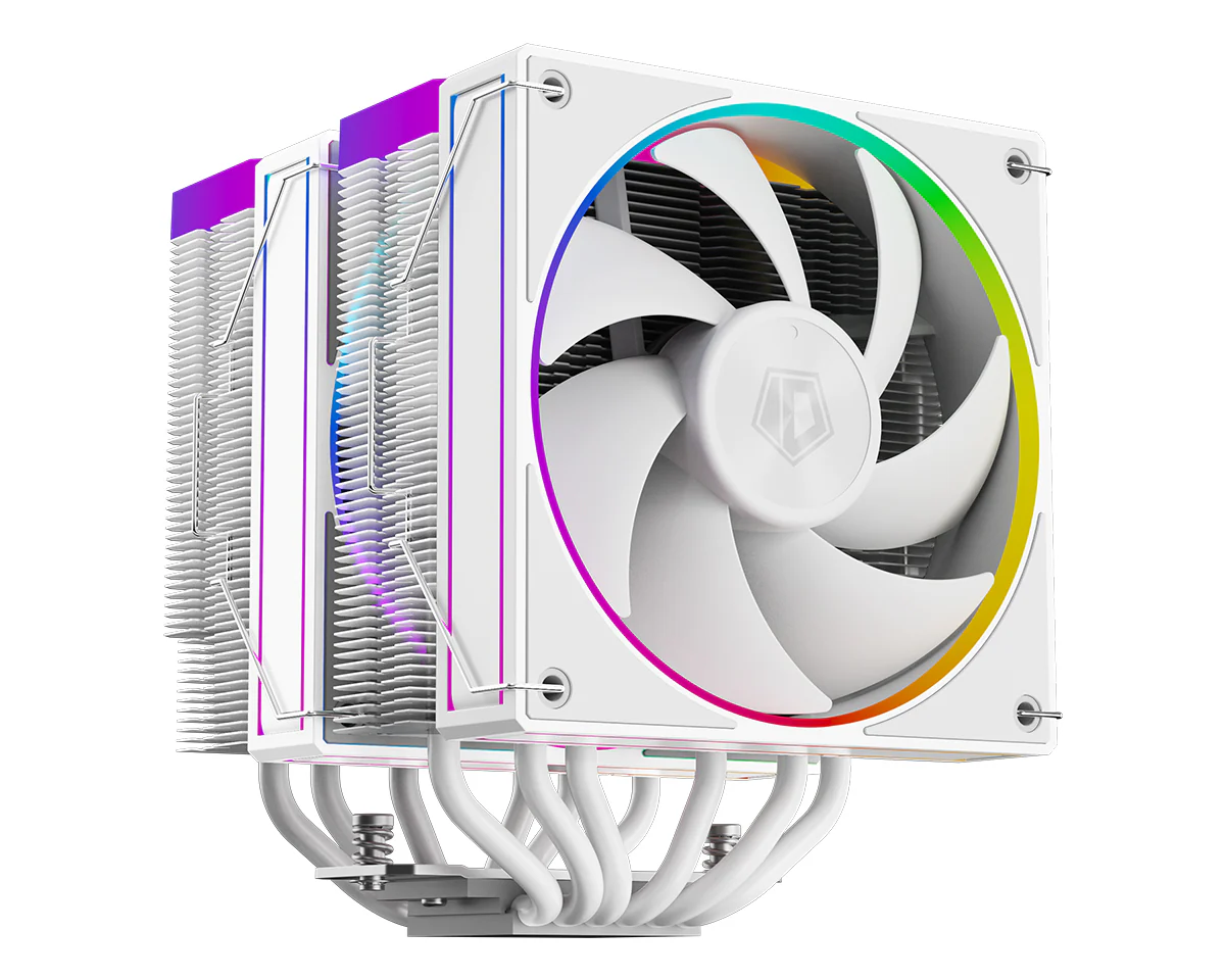 ID-Cooling Frozn A620 ARGB Twin Tower CPU Cooler With 2x120mm PWM ARGB Fan - Image 3