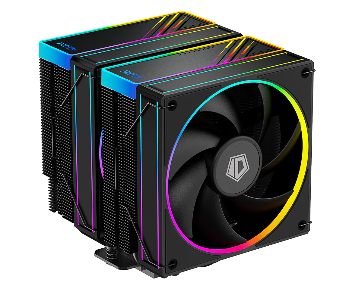 ID-Cooling Frozn A620 ARGB Twin Tower CPU Cooler With 2x120mm PWM ARGB Fan - Image 4