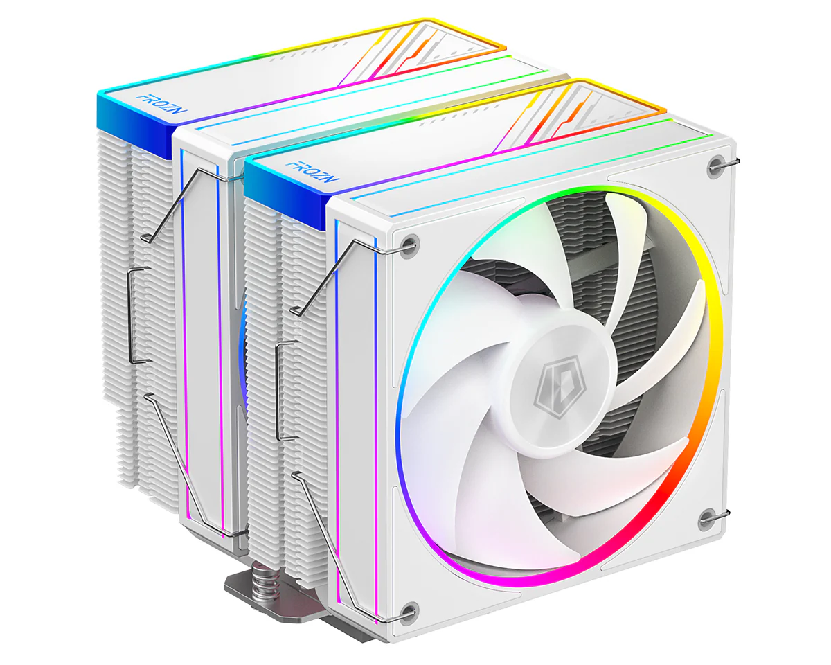 ID-Cooling Frozn A620 ARGB Twin Tower CPU Cooler With 2x120mm PWM ARGB Fan - Image 5