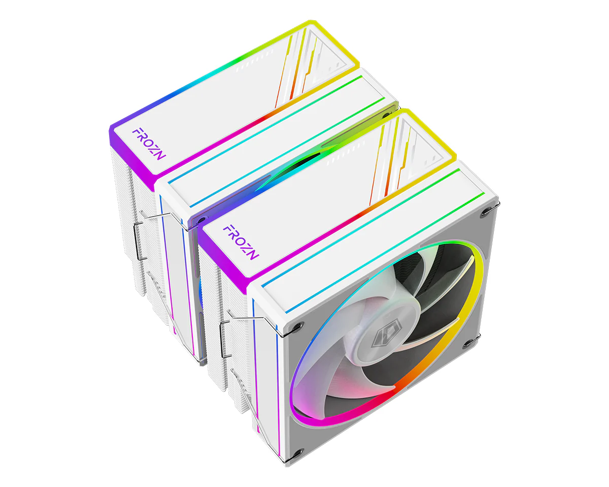 ID-Cooling Frozn A620 ARGB Twin Tower CPU Cooler With 2x120mm PWM ARGB Fan - Image 9